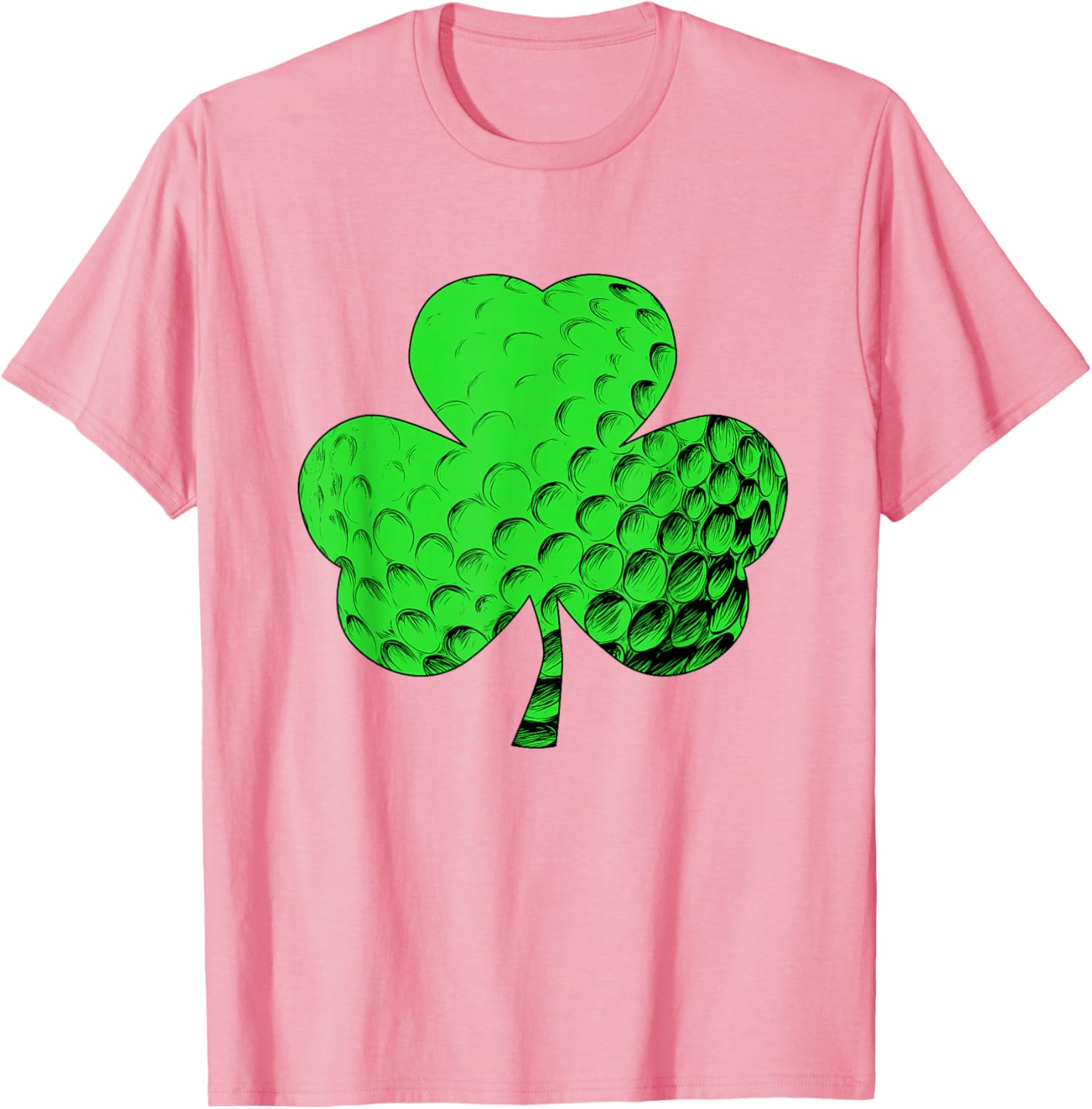 Irish Shamrock Golfing T-Shirt for St. Patrick's Day Celebration - 17
