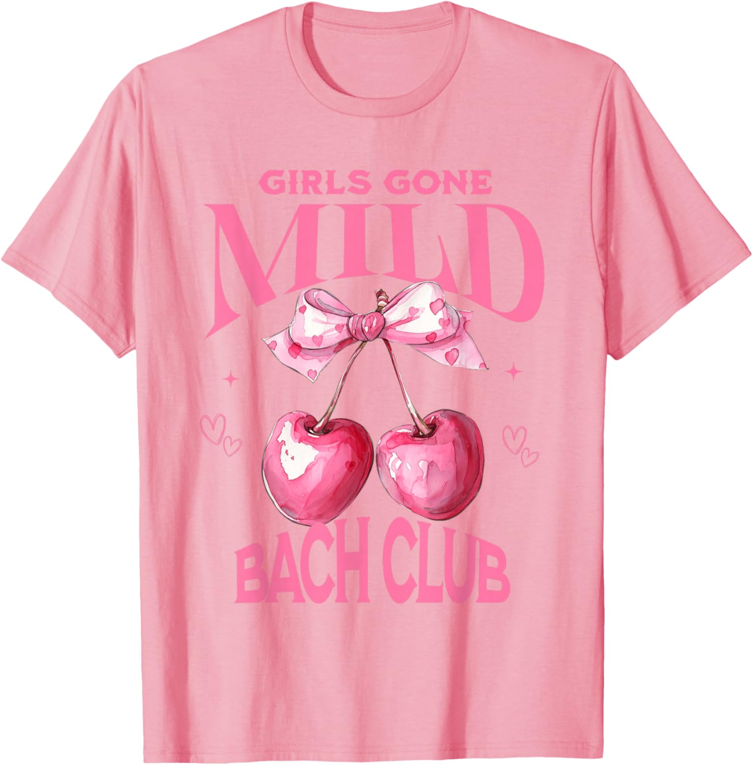 Girls Gone Mild Bachelorette Spa Slumber Party T-Shirt for Fun Celebrations - 12