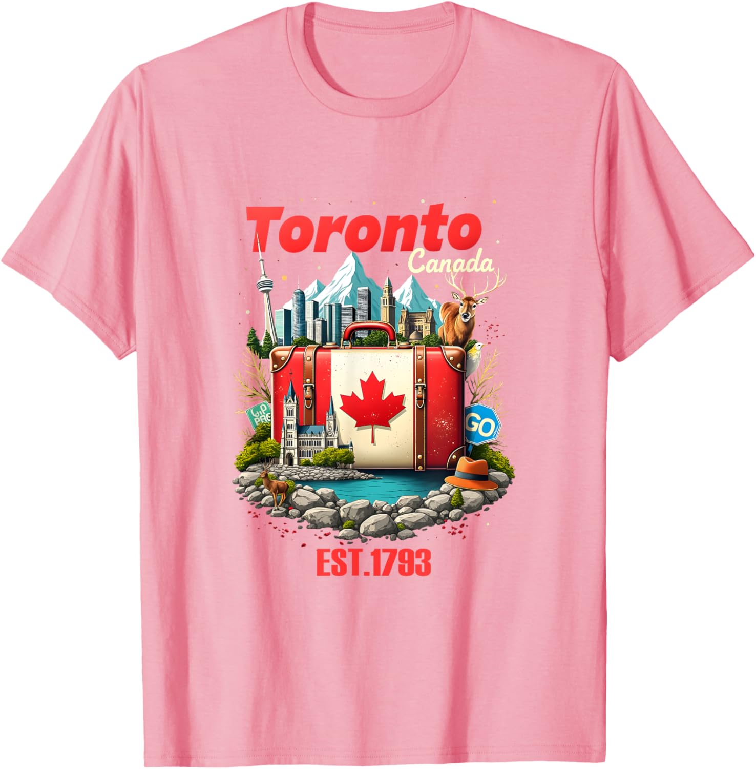 Toronto Skyline Family Vacation T-Shirt for Unforgettable Trips - 10