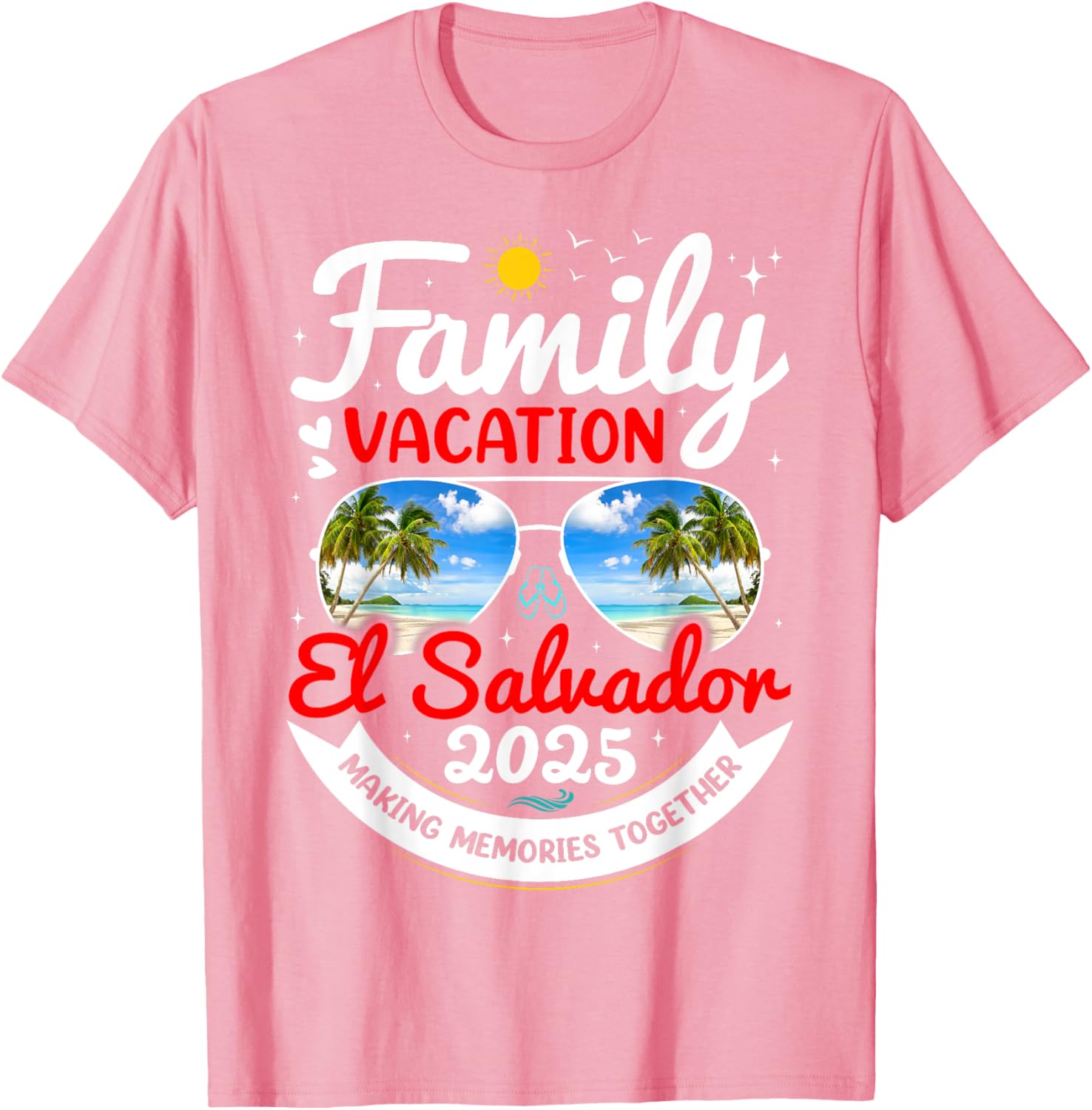 El Salvador Family Vacation 2025 Beach Group T-Shirt for Fun Adventures - 3