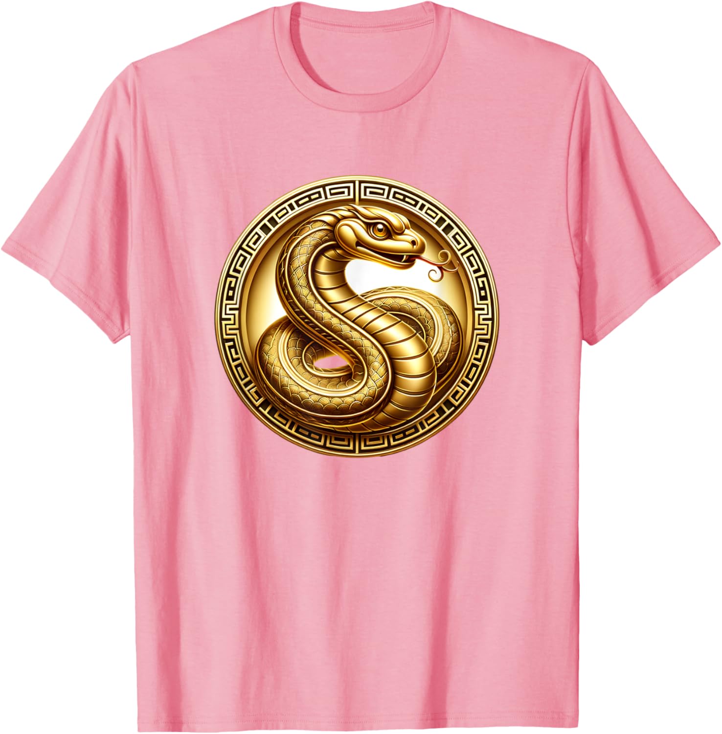 Gold Year of the Snake T-Shirt for Celebrating the Lunar New Year - 18