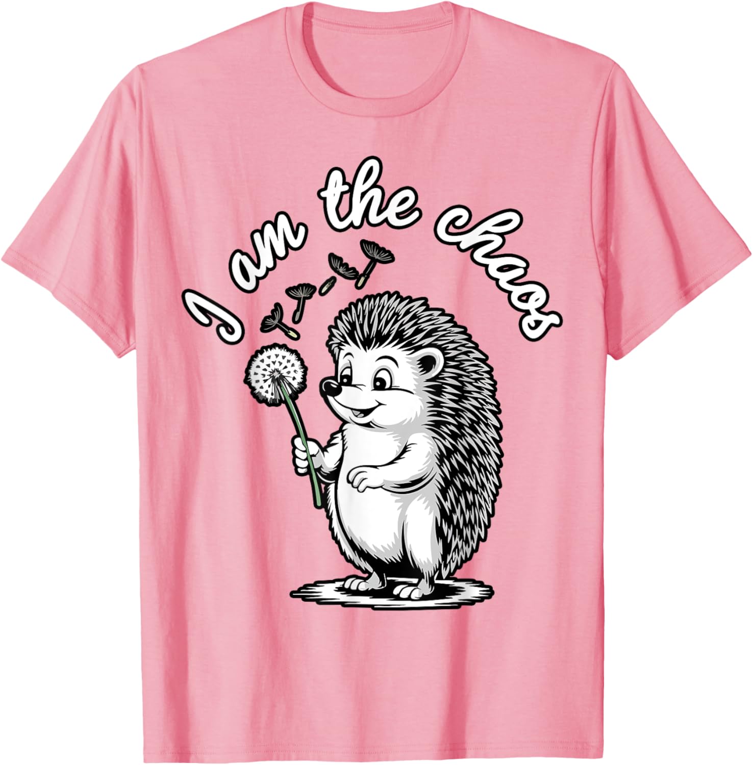 Funny Hedgehog Dandelion T-Shirt for Sarcastic Animal Lovers - 13