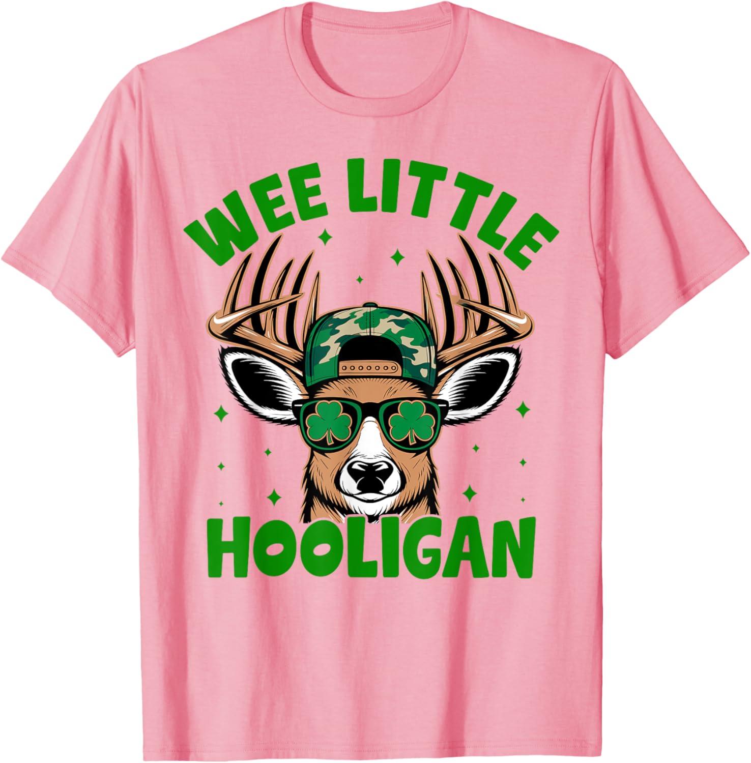 Bucked Wee Little Hooligan St Patrick's Day T-Shirt for Kids - 8