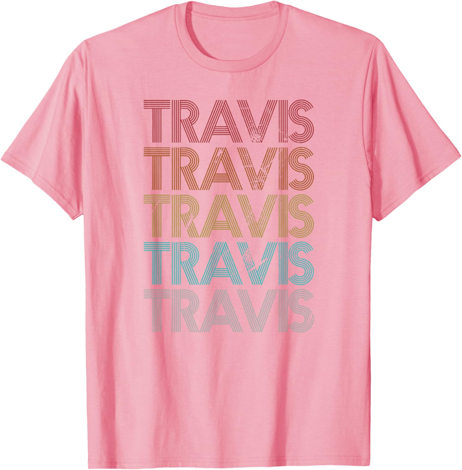 Retro Vintage Travis T-Shirt for Men and Women – Classic Style Wear - 3
