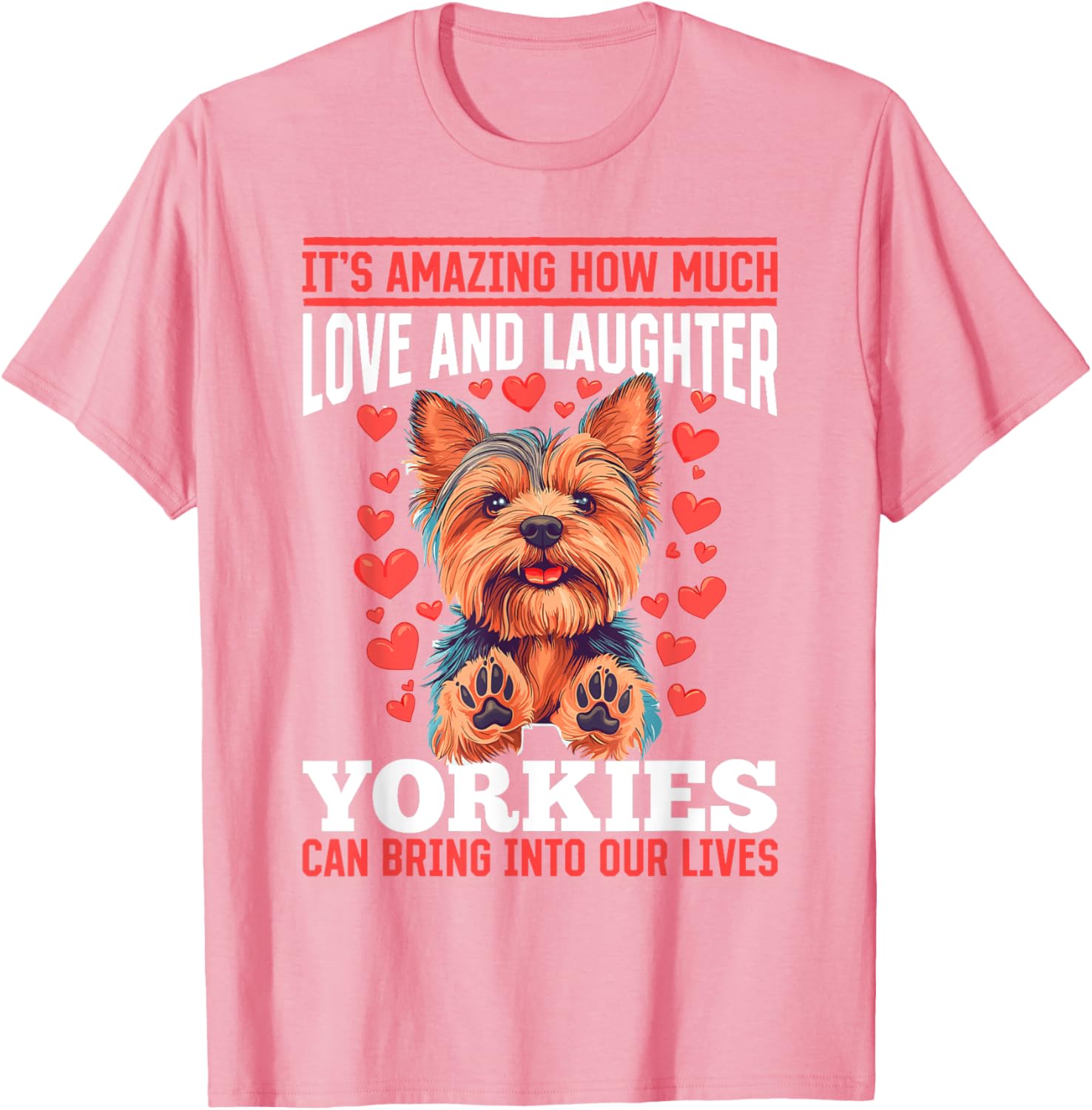 Yorkshire Terrier Yorkie Dog Owner T-Shirt for Pet Lovers - 8