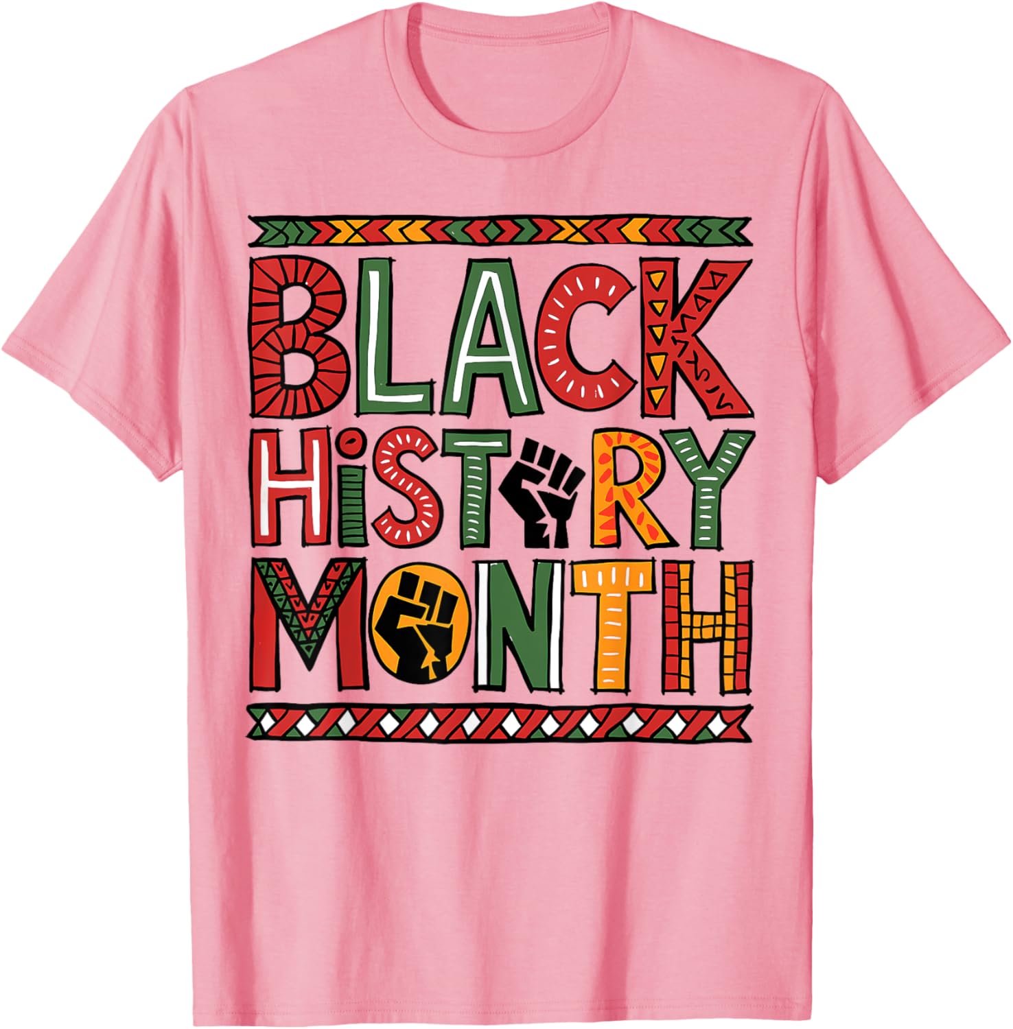 Black History Month African American Heritage T-Shirt for All Ages - 12