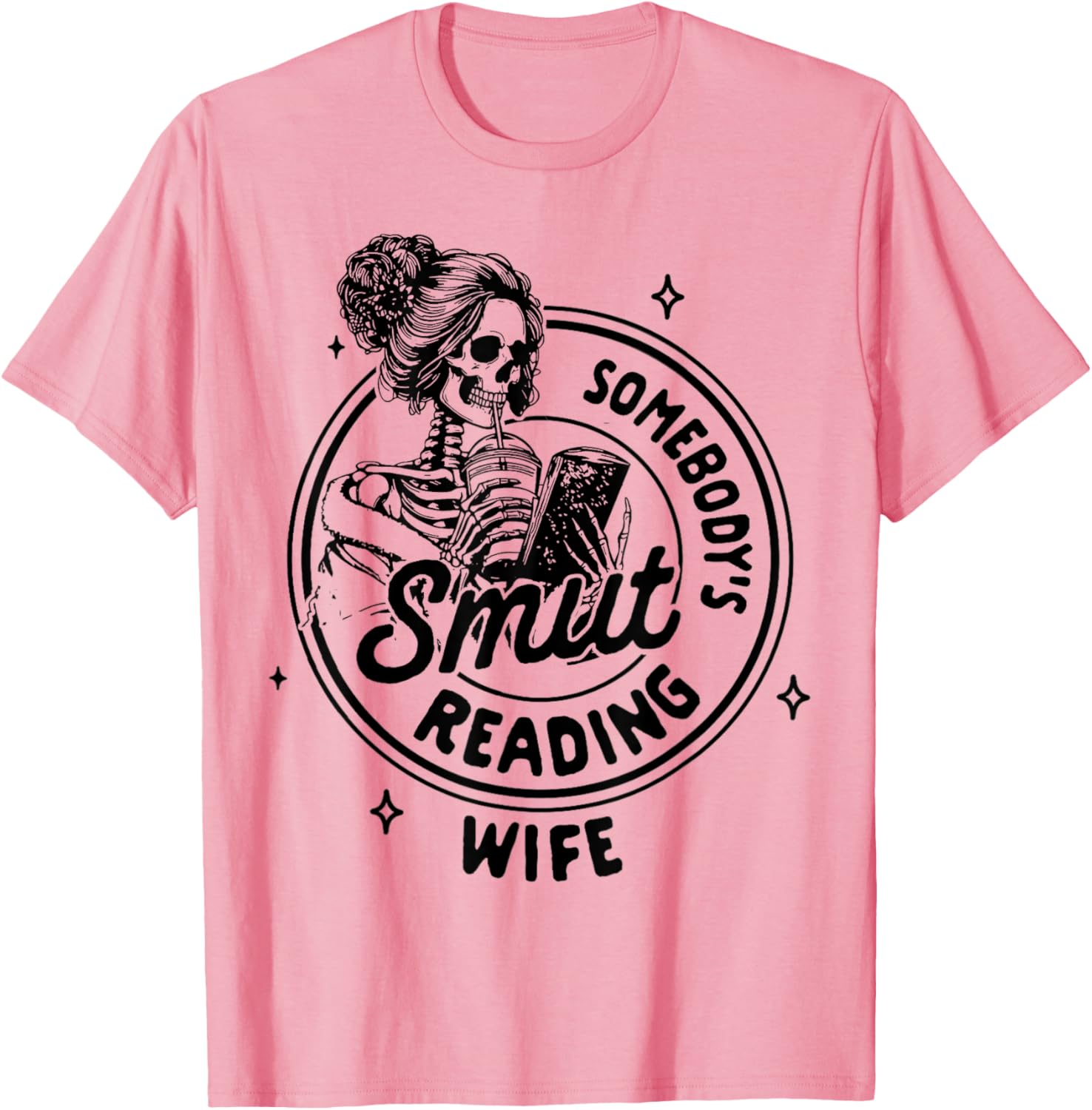 Smut Reading Wife Spicy Book Romance T-Shirt for Book Lovers - 12