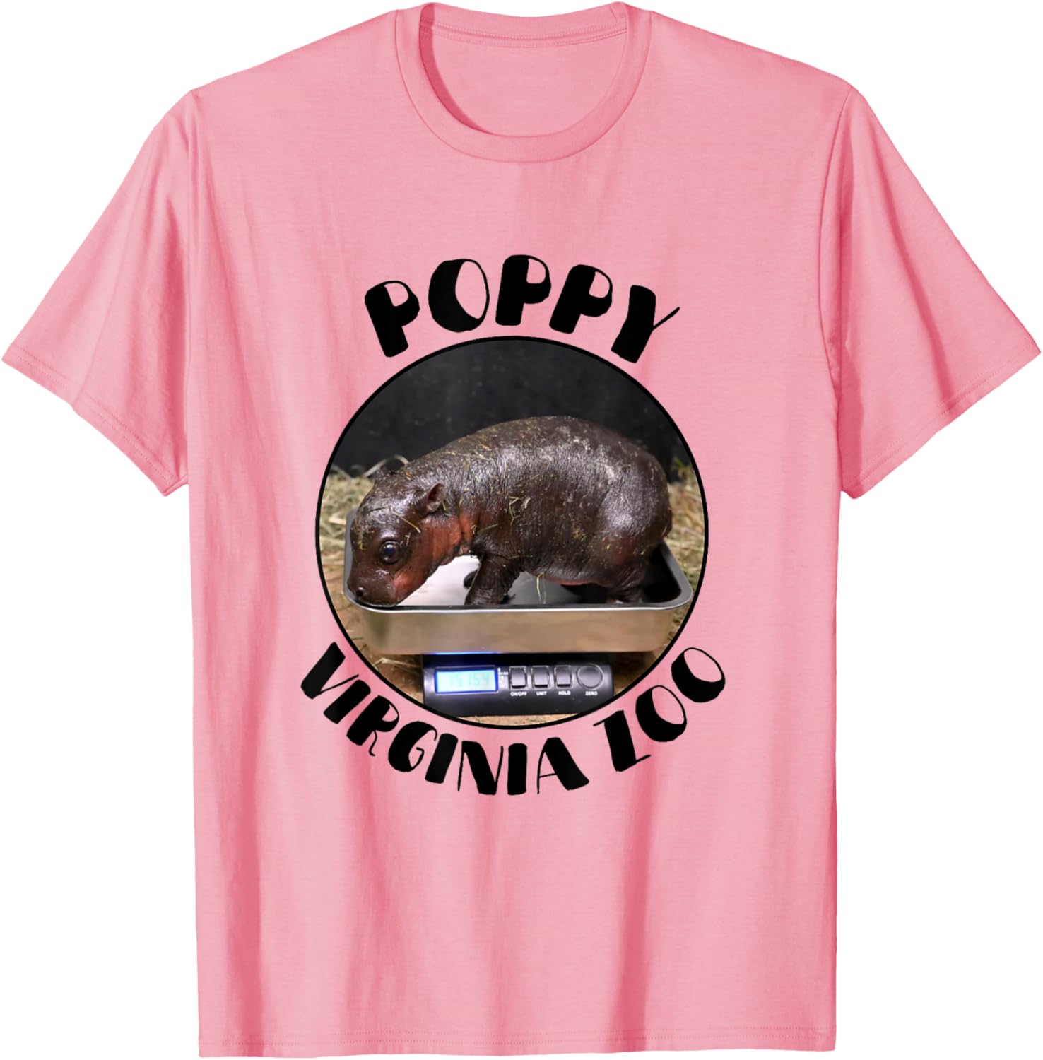Poppy Virginia Zoo Pygmy Hippo T-Shirt Adorable Baby Hippo Shirt - 9