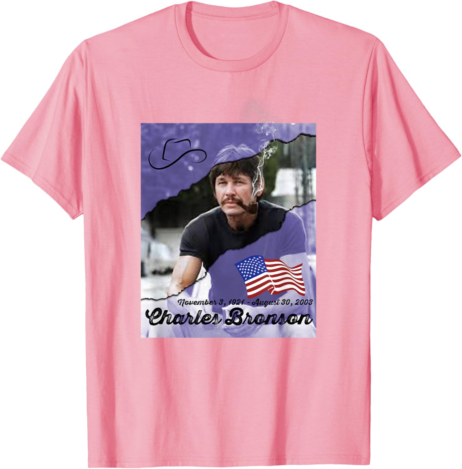 Charles Bronson 002 T-Shirt for Fans of Classic Movies and Style - 9