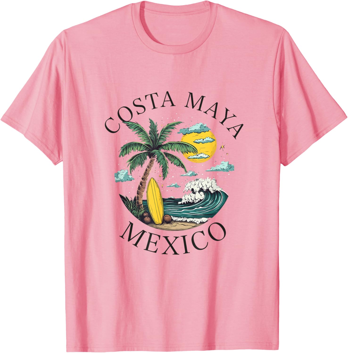 Costa Maya Mexico Souvenir T-Shirt for Men, Women, Girls, and Boys - 1