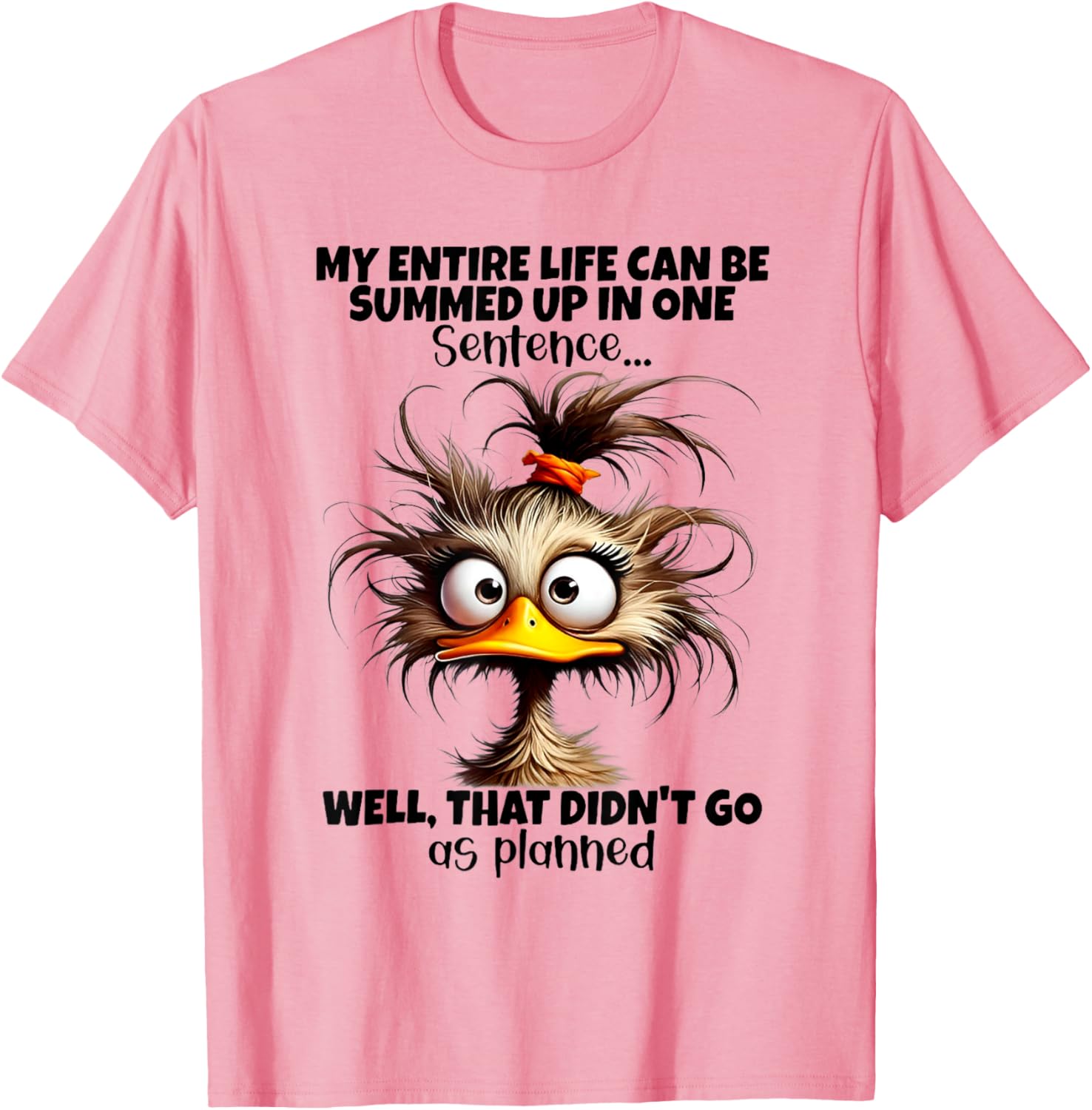 Funny My Life Is One Sentence T-Shirt for Casual Wear and Gifts - 2