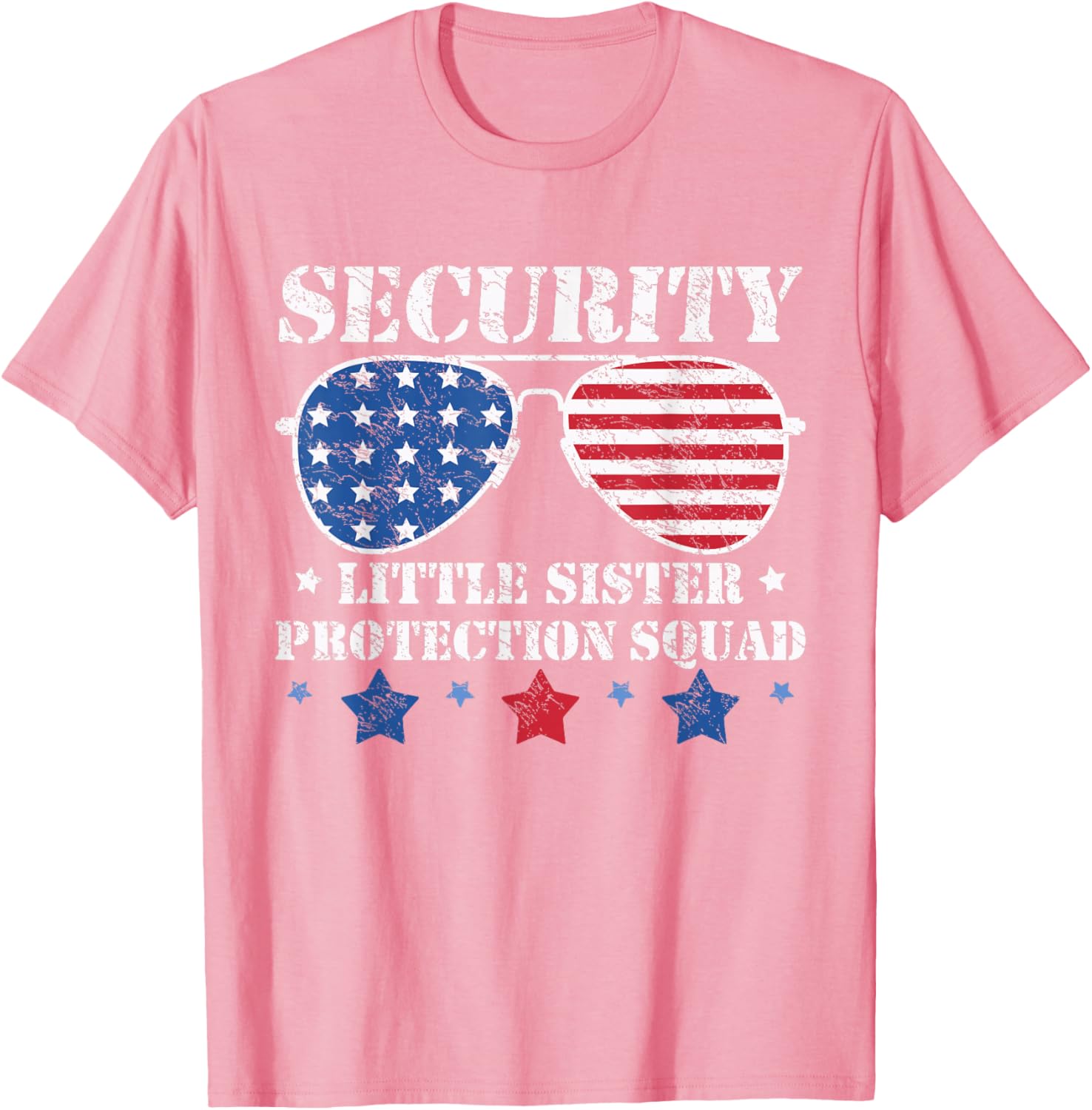 Funny Boys Brother T-Shirt Security Little Sister Protection Squad Gear - 9