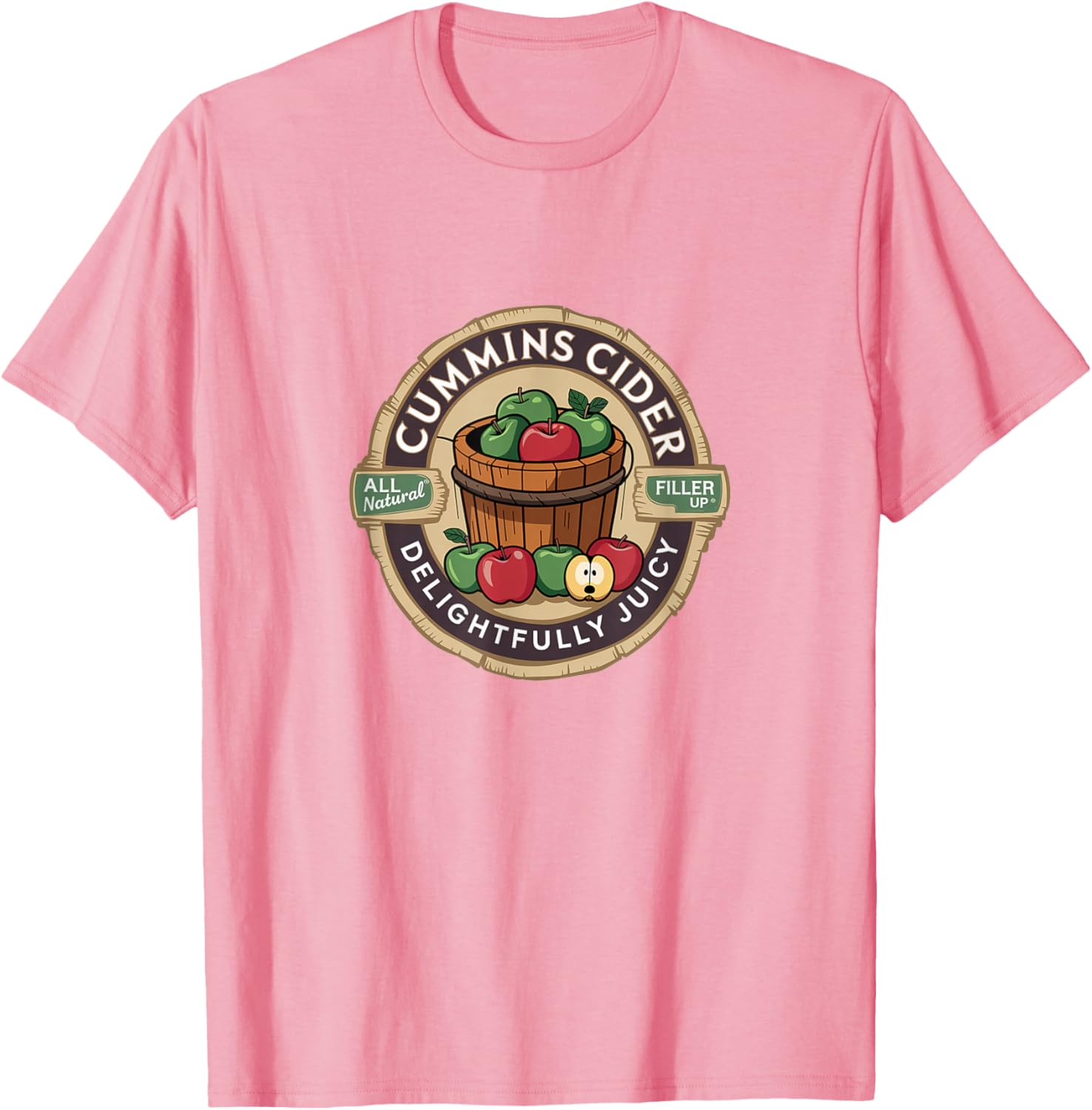 Vintage Cummins Cider Funny Meme T-Shirt for Fun and Casual Style - 19