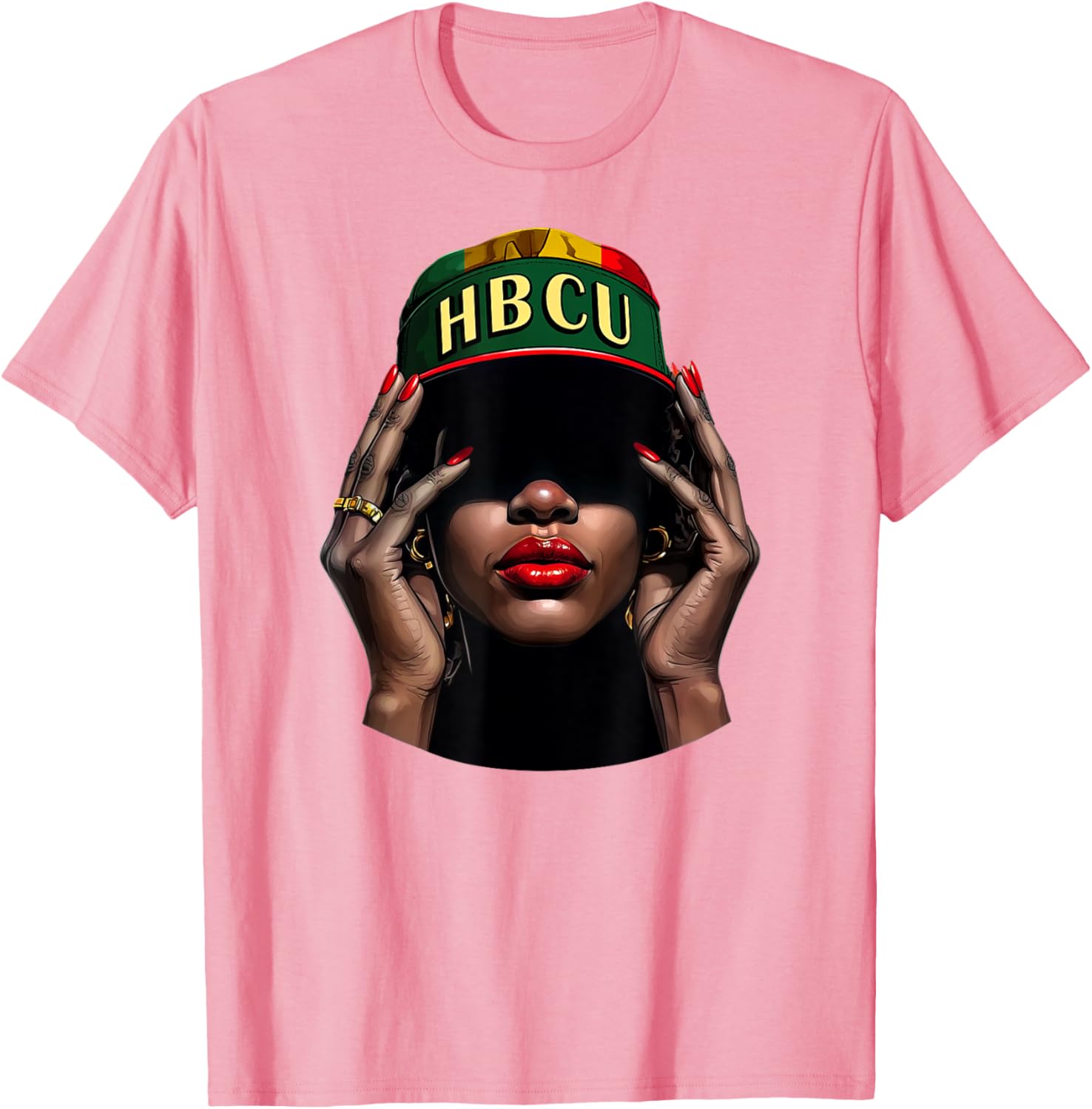 HBCU Beautiful Black Educated Girl Black History Month T-Shirt - 11