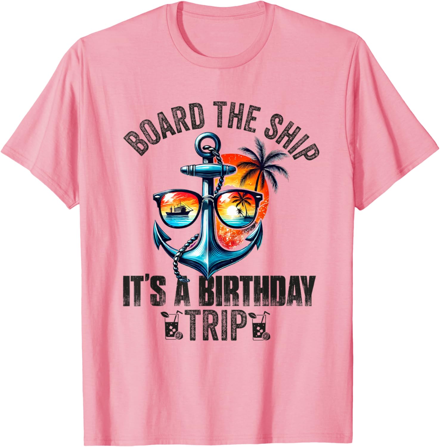 Cruise Birthday Trip T-Shirt for Fun Celebrations on the Open Seas - 5