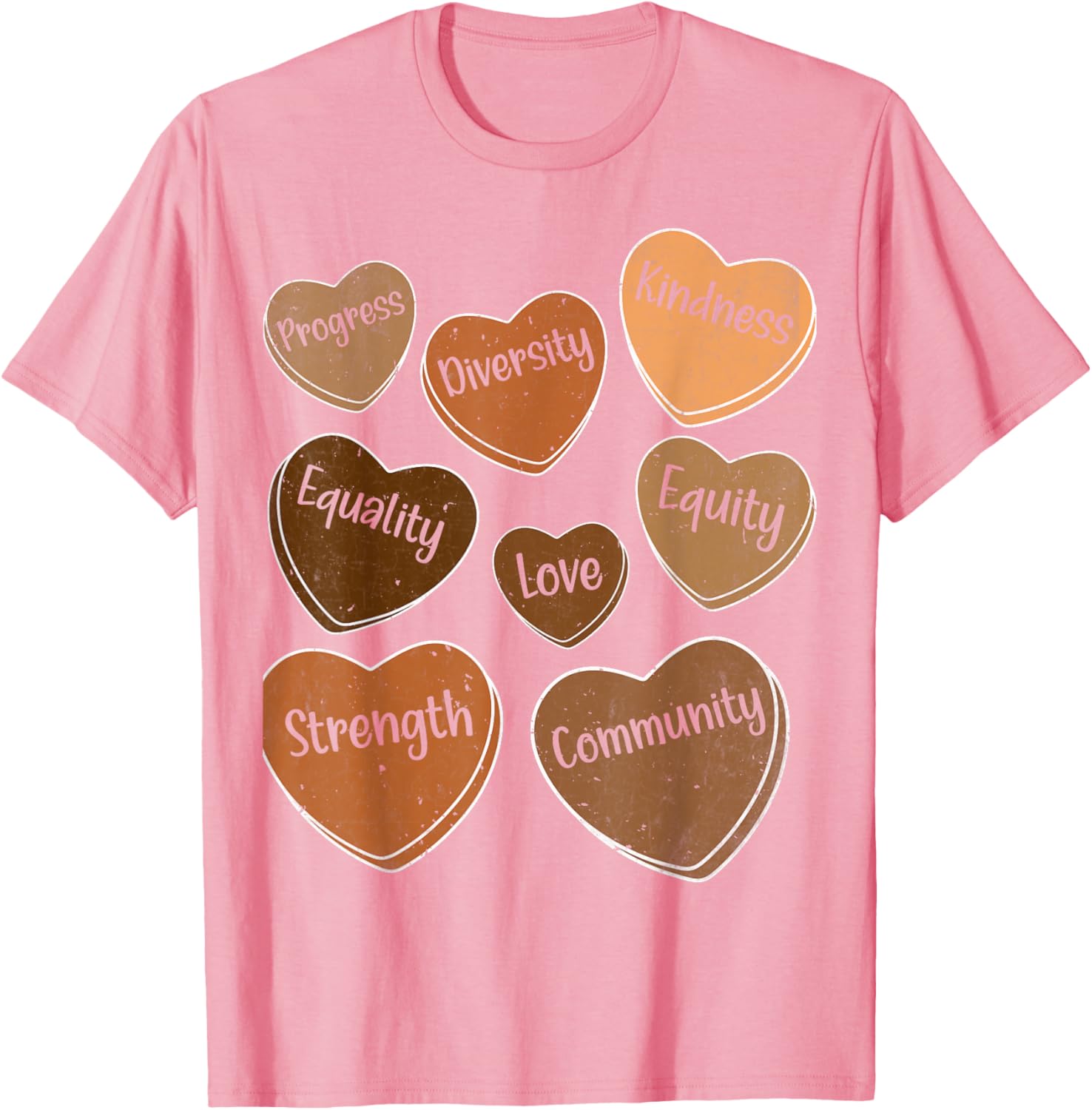 Celebrate Black History Month with Proud Black Women Heart T-Shirt - 8