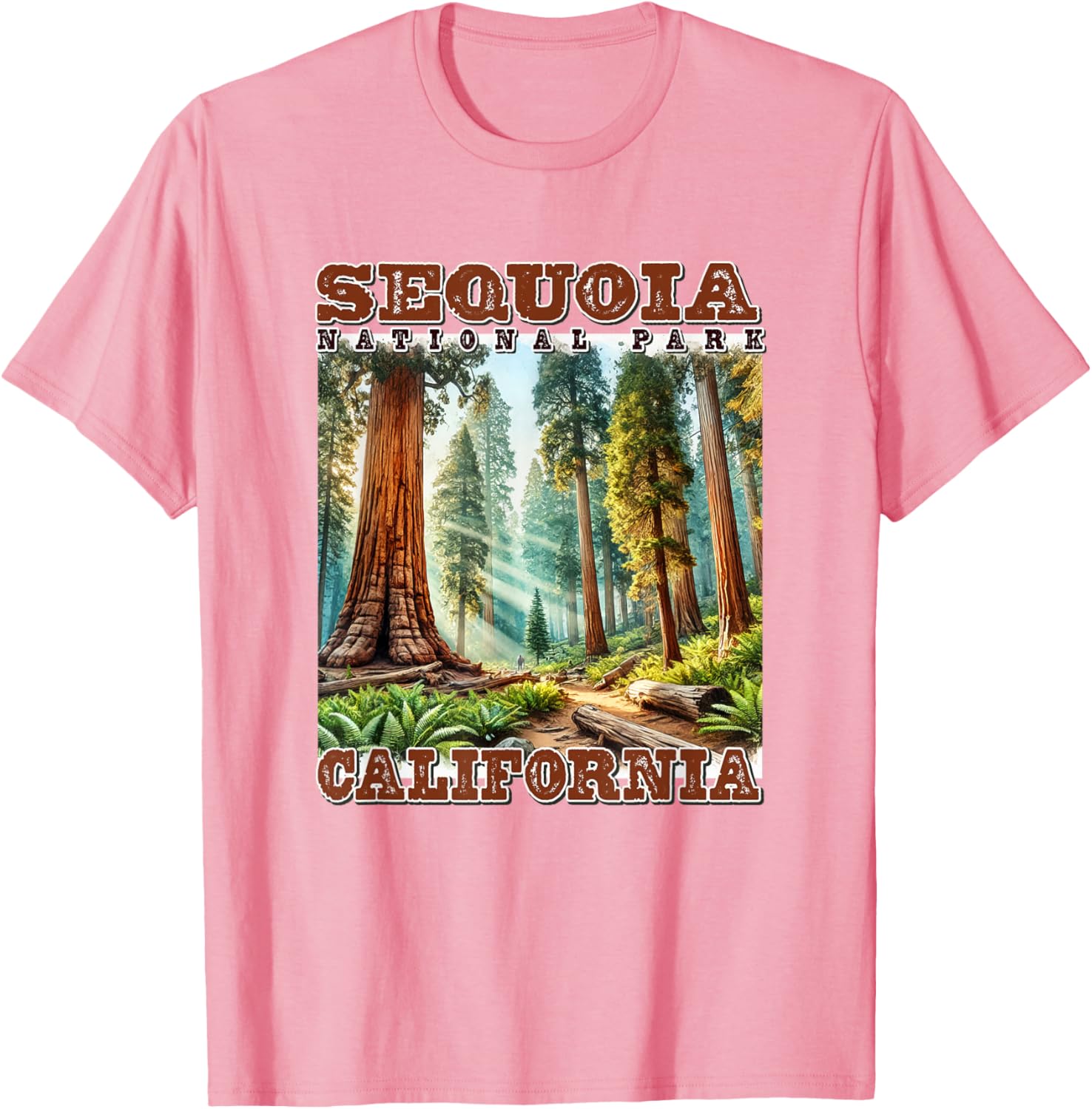 Vintage Sequoia National Camping T-Shirt for Nature Lovers and Adventurers - 10