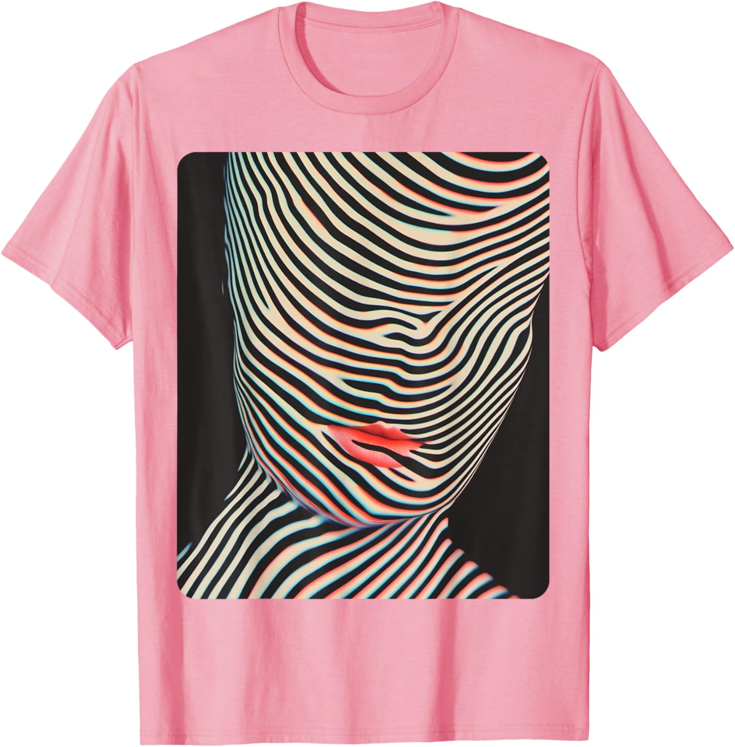Chic Women's Abstract Designer T-Shirt for Stylish Fashion Lovers - 13