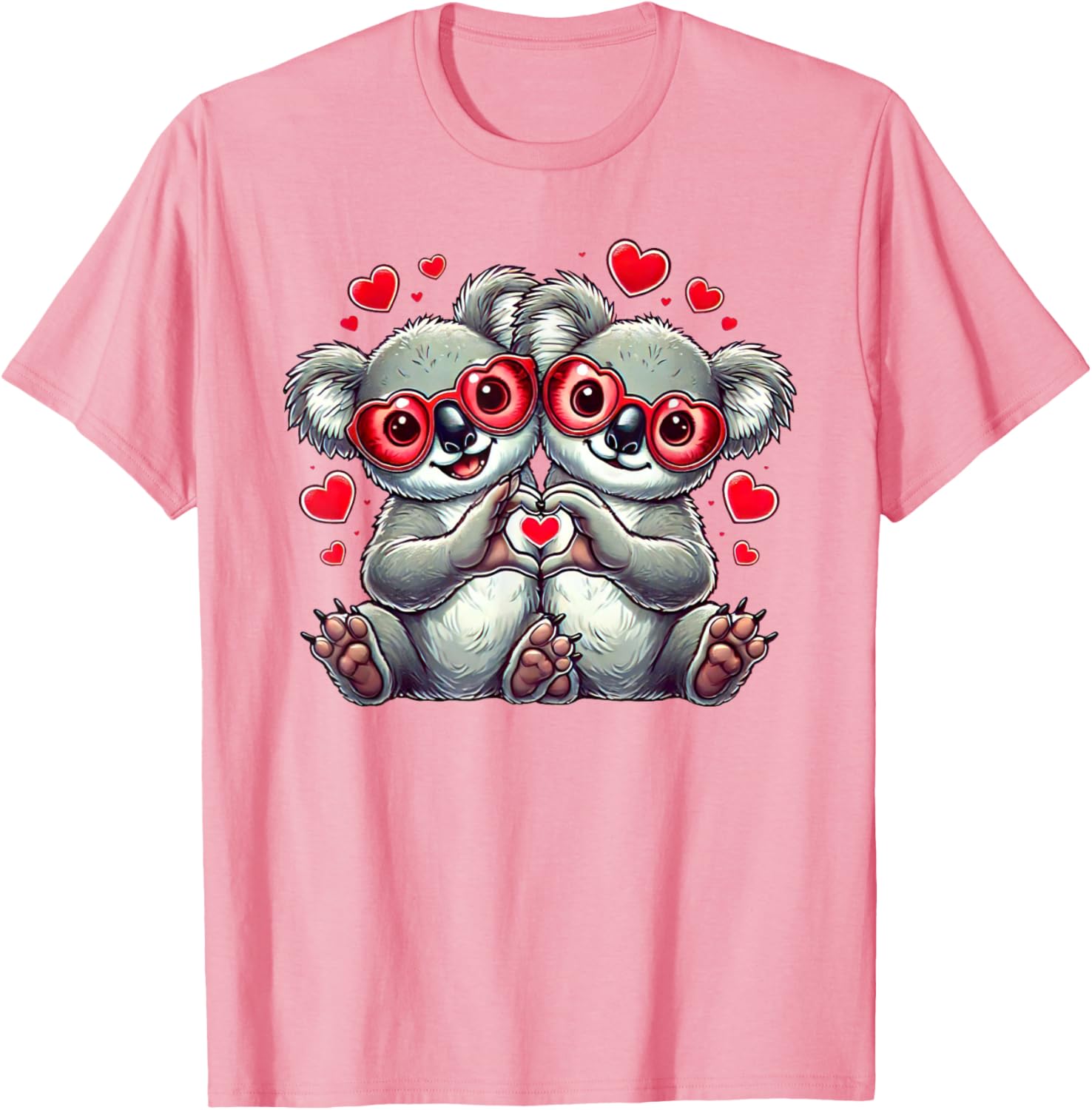Funny Koala Heart Sign T-Shirt for Everyone - Perfect Valentine Gift! - 11