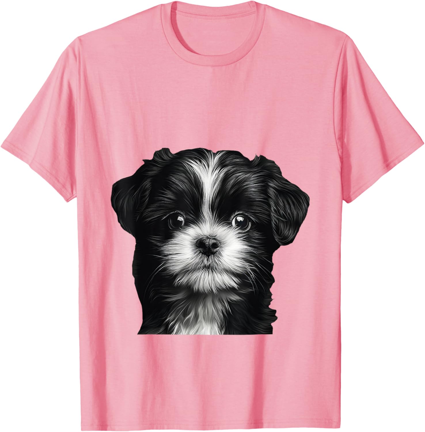 Adorable Shih Tzu Puppy T-Shirt for Dog Lovers - Cute Pet Apparel - 12