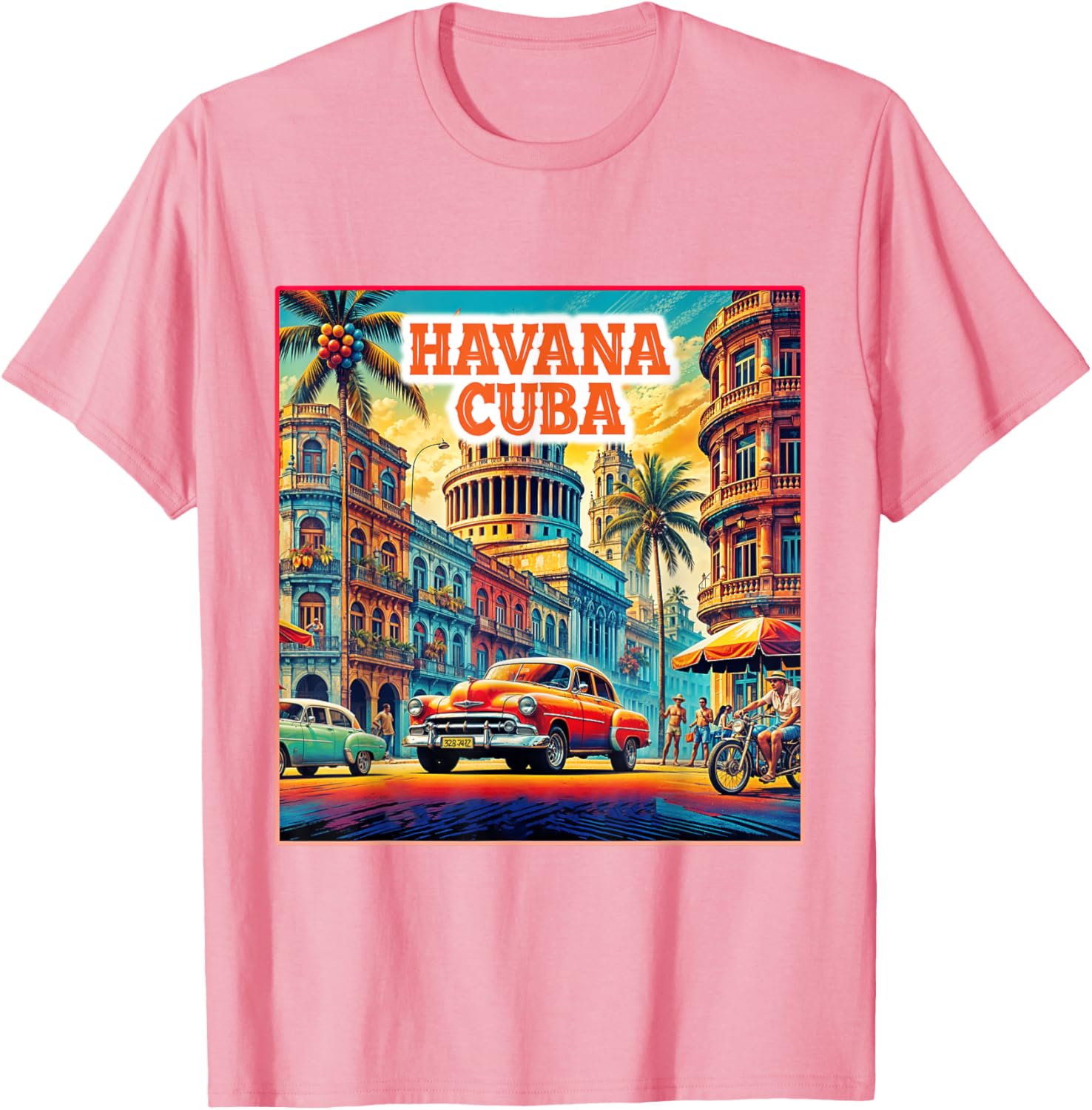 Vintage Havana Cuba Family Trip T-Shirt - Retro Tourist Tee for Fun Adventures - 11