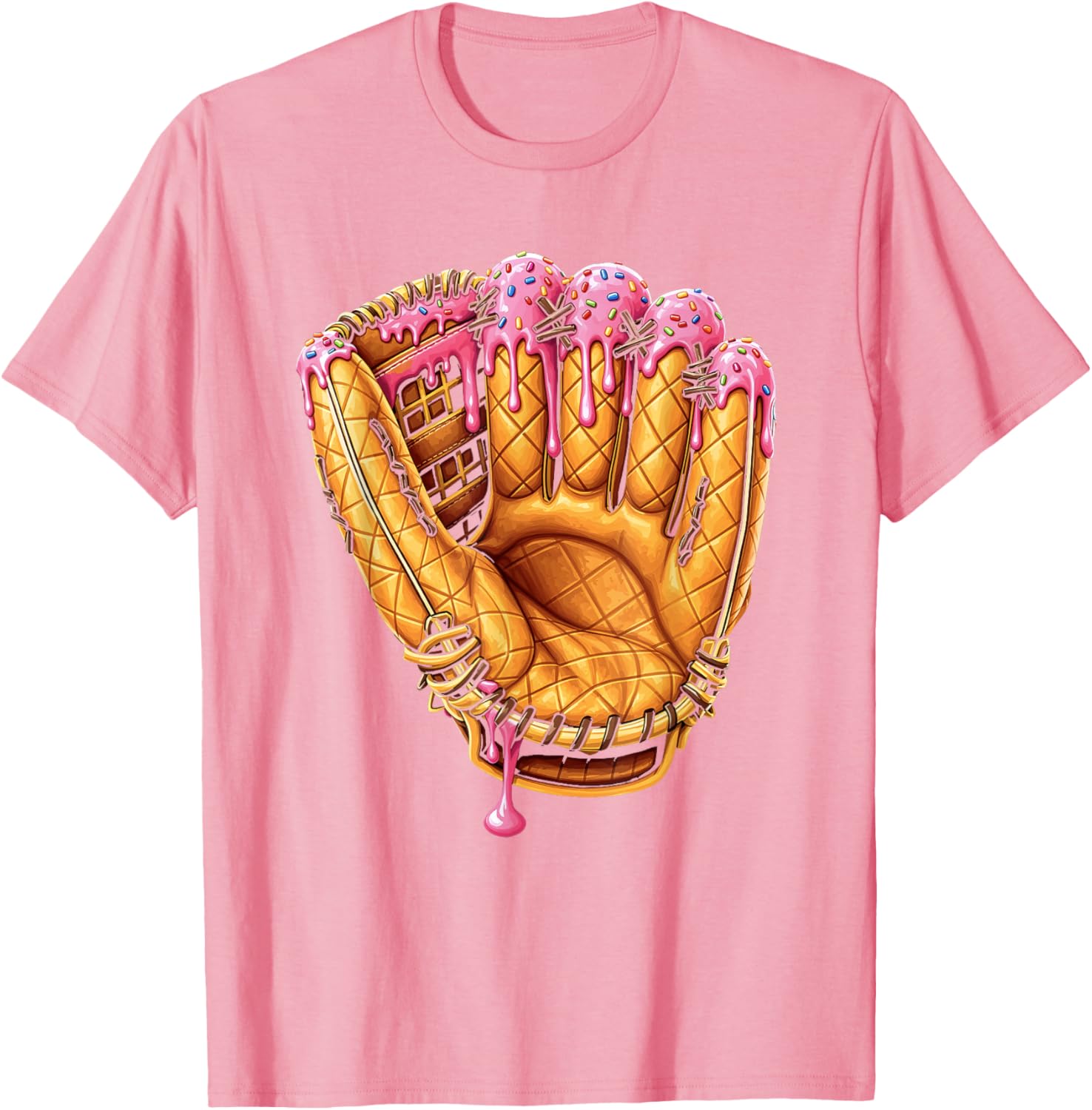 Youth Baseball Drip Boys Ice Cream Drip T-Shirt for Cool Kids - 6