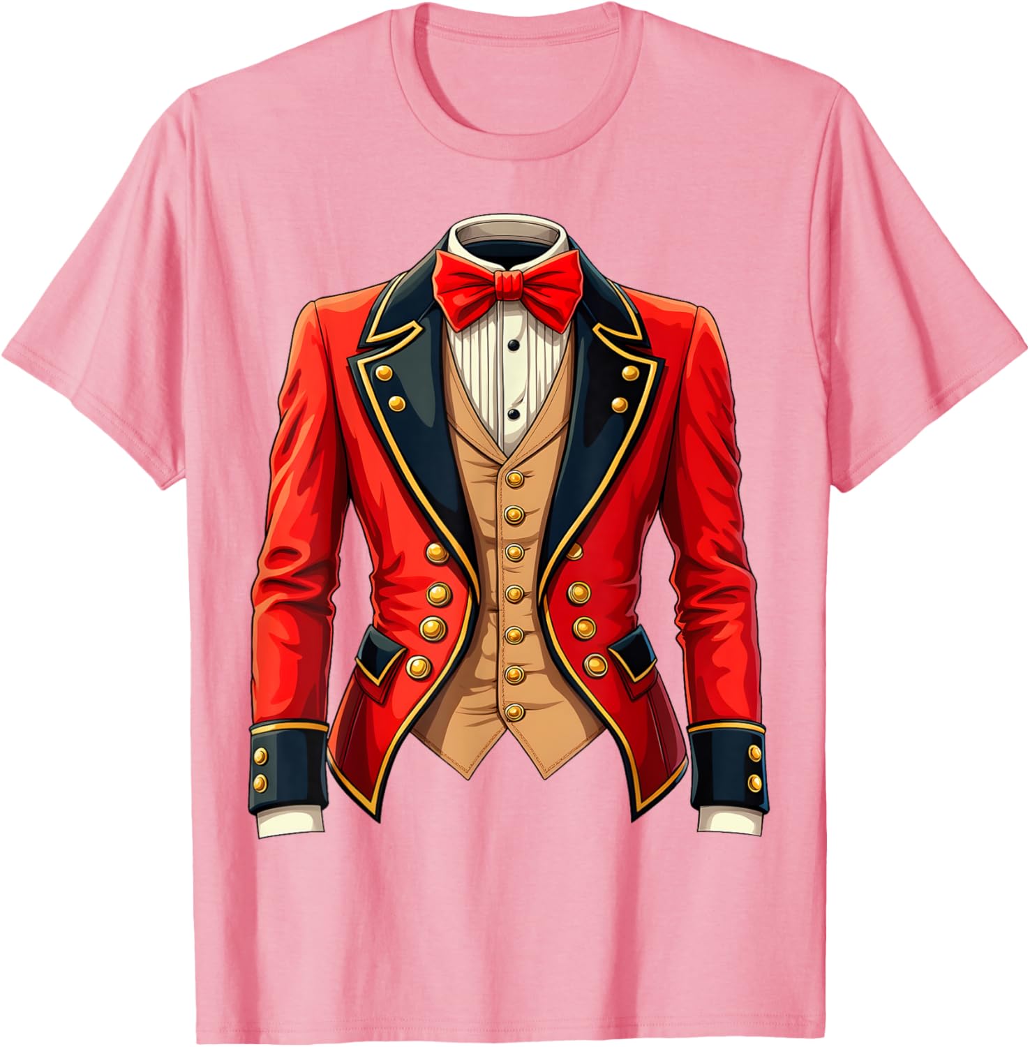 Ringmaster Costume Jacket for Circus Performers - Fun T-Shirt Design - 17