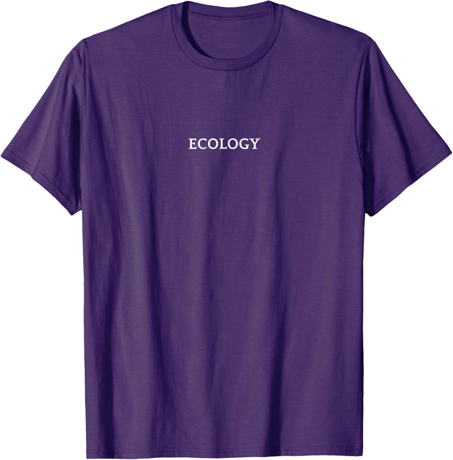 Eco-Friendly Ecology English Word T-Shirt for Nature Lovers - 15