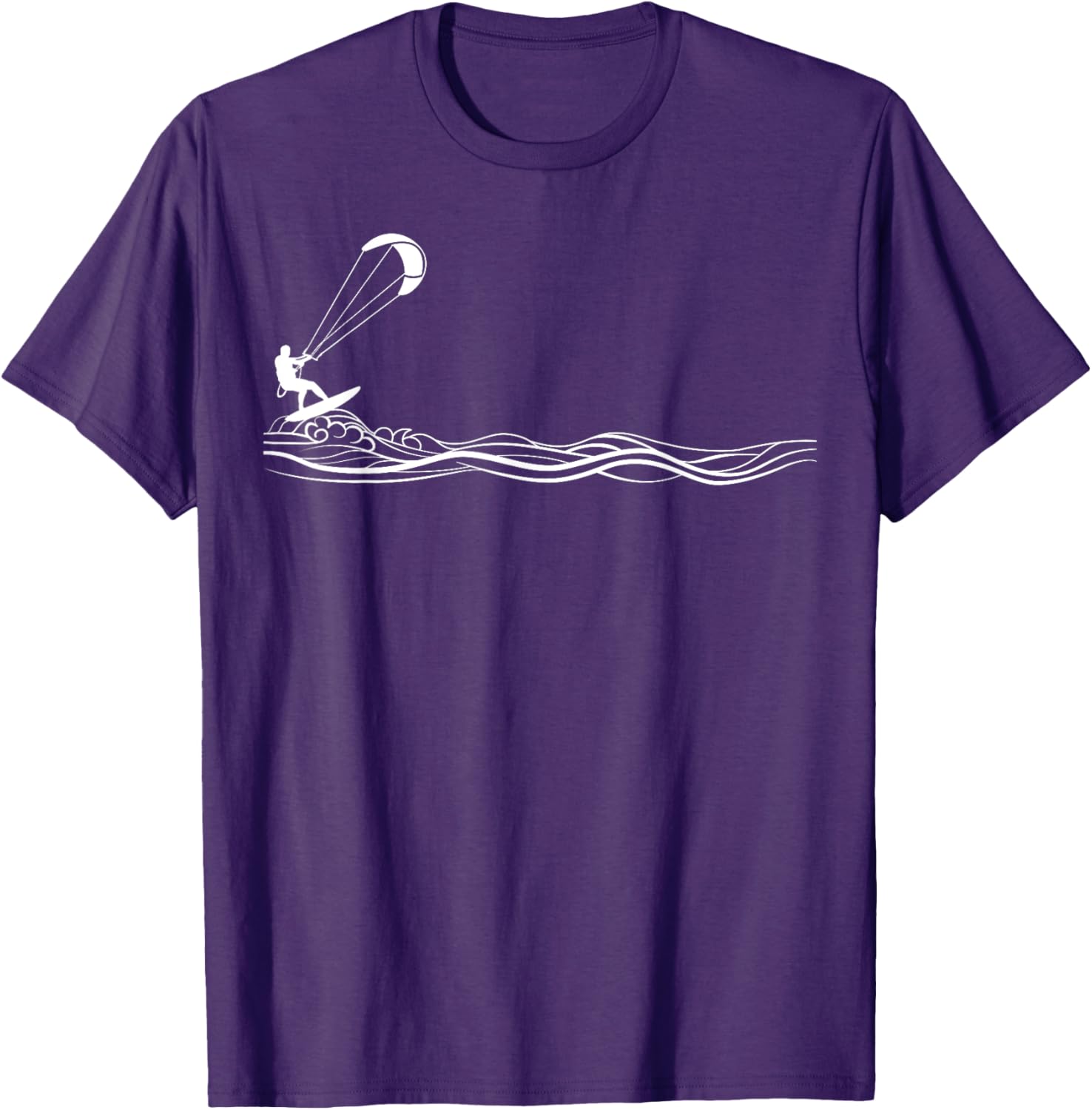 Minimalistic Kitesurfing T-Shirt for Kiteboarding Enthusiasts - 7