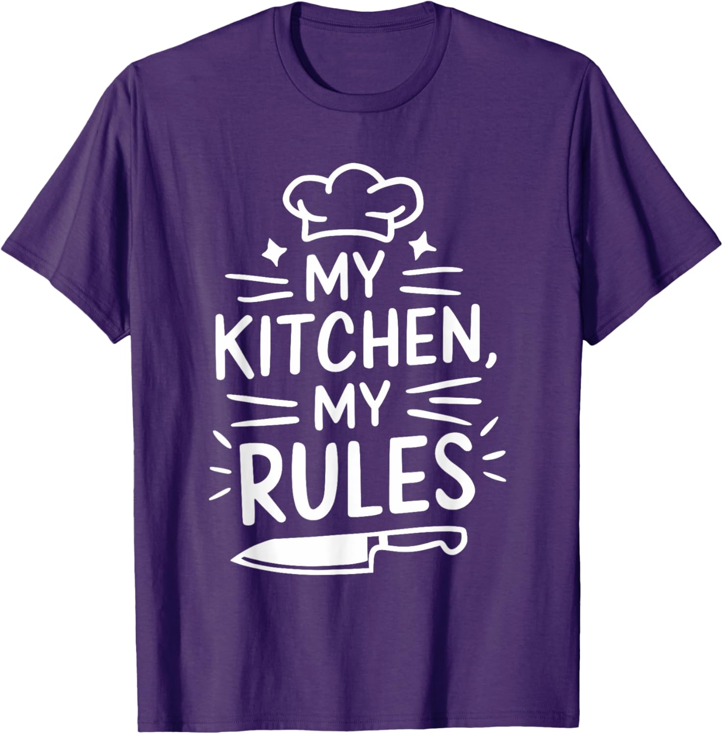 My Kitchen My Rules Chef T-Shirt for Cooking Enthusiasts - 24