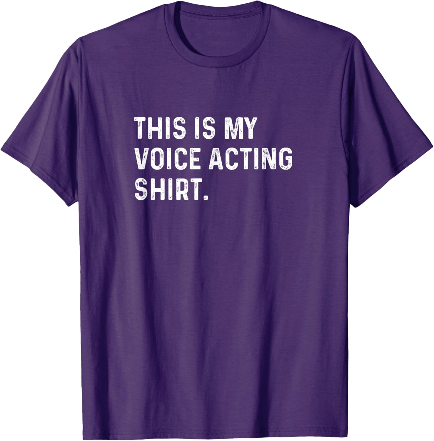 Voice Acting T-Shirt for Actors and Vloggers - Fun Apparel Gift - 4