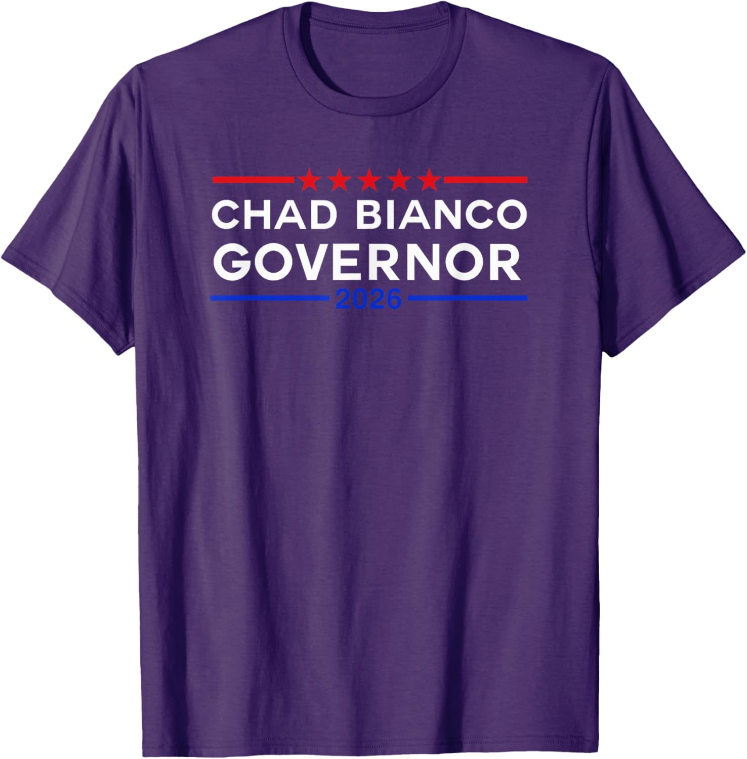Chad Bianco For Governor 2026 T-Shirt Stylish Campaign Apparel - 9