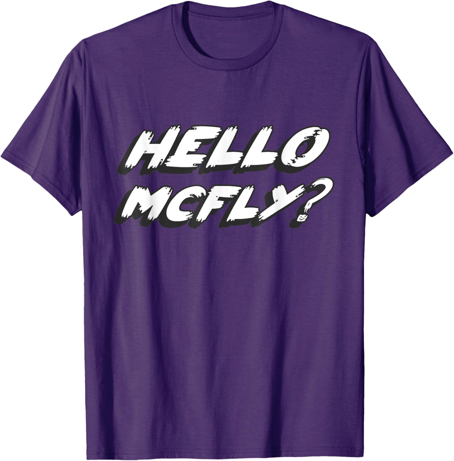 Hello Mcfly 1980s Retro T-Shirt for Nostalgic Fashion Lovers - 24