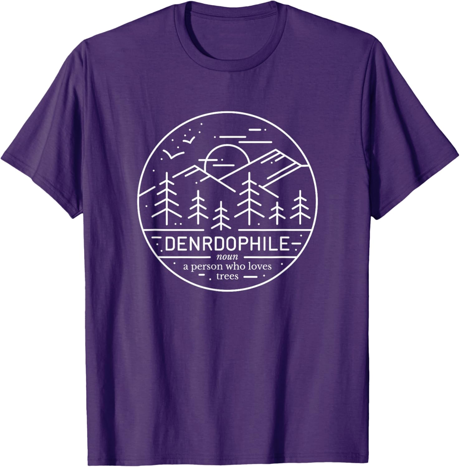 Cute Dendrophile Definition T-Shirt for Nature Lovers and Adventurers - 24