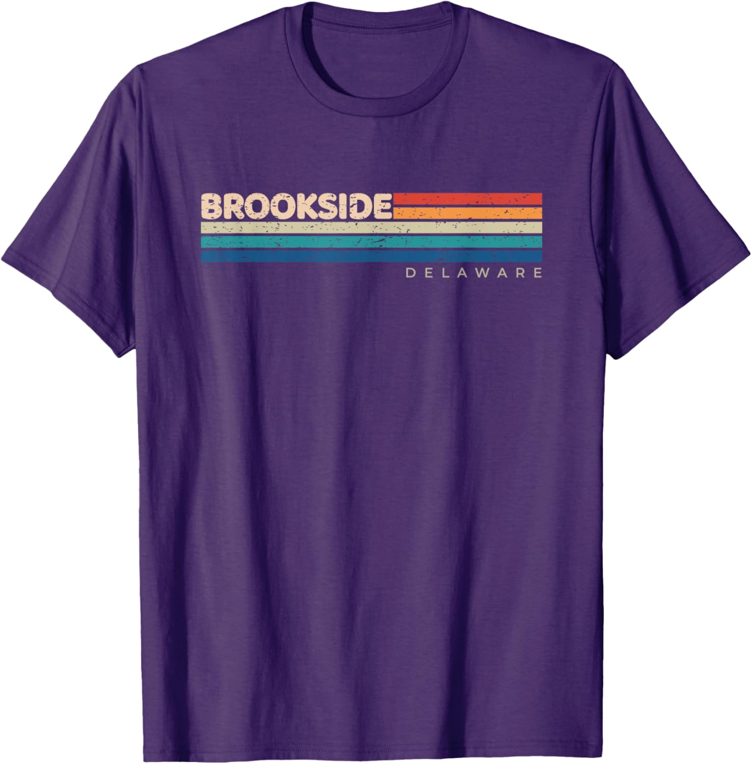 Brookside DE Retro Design T-Shirt for Stylish Comfort and Fashion - 4