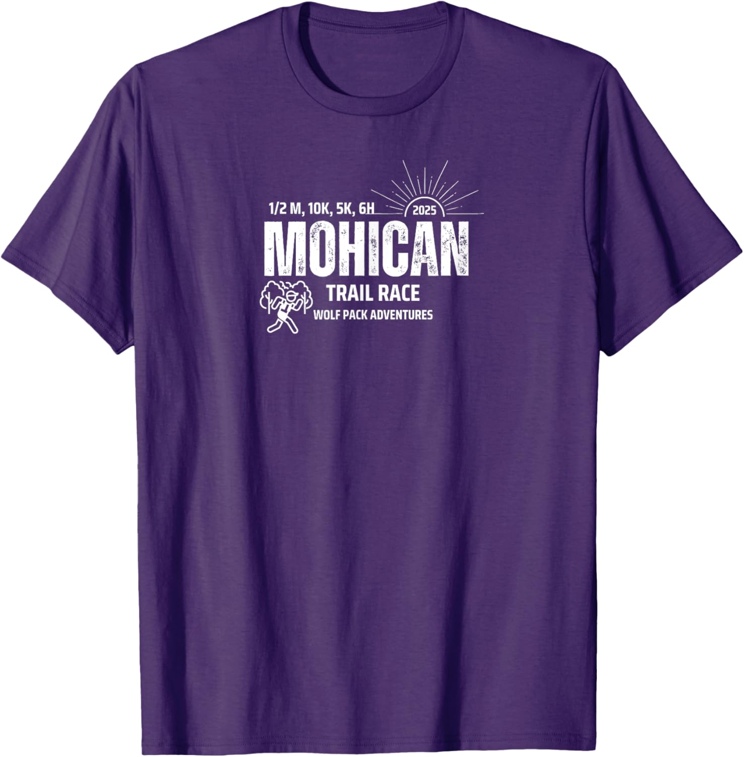 Mohican Trail Race T-Shirt for Outdoor Adventures and Running Gear - 14