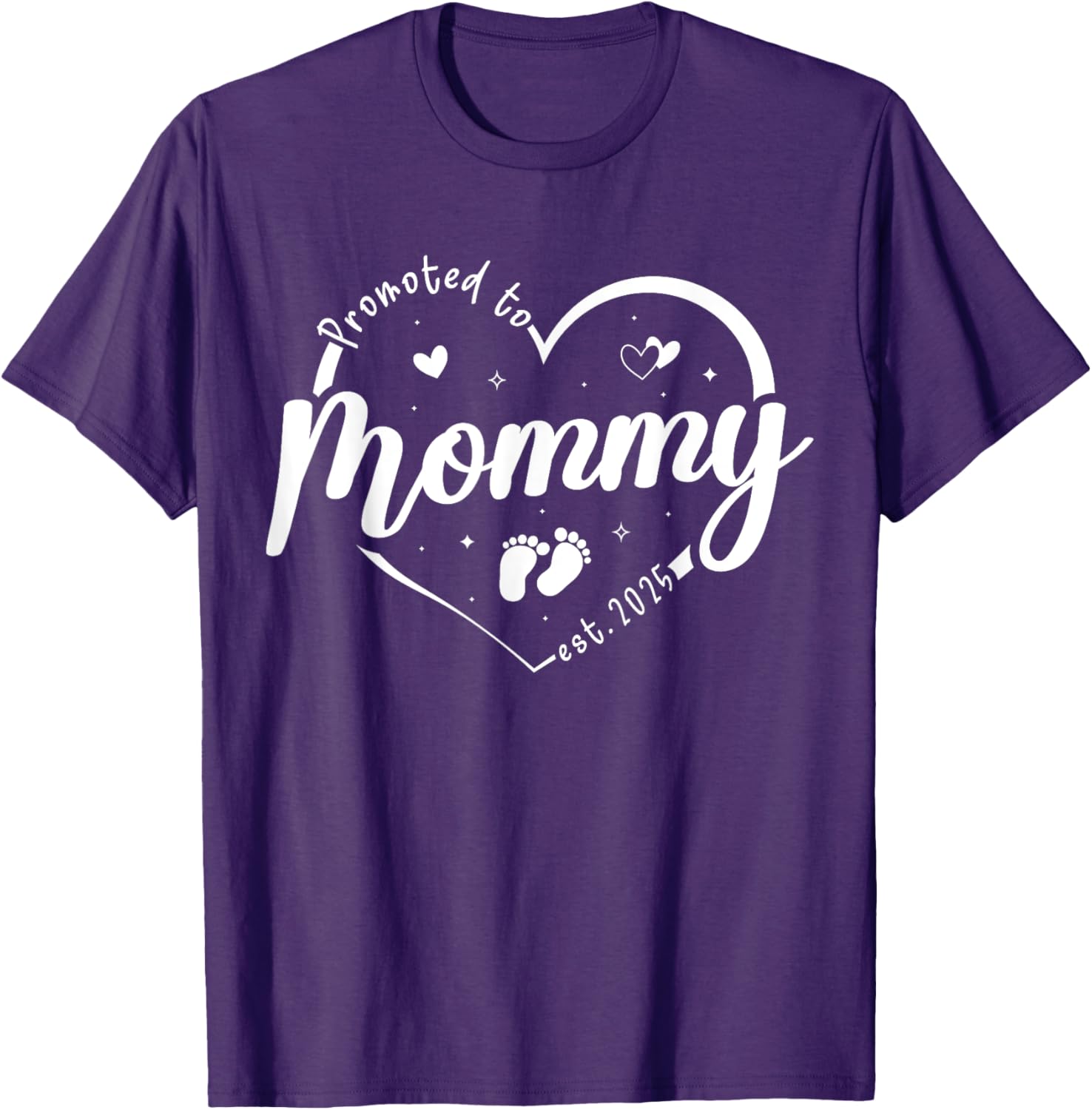Promoted to Mommy 2025 Soon to Be Mom Mothers Day T-Shirt Gift - 6