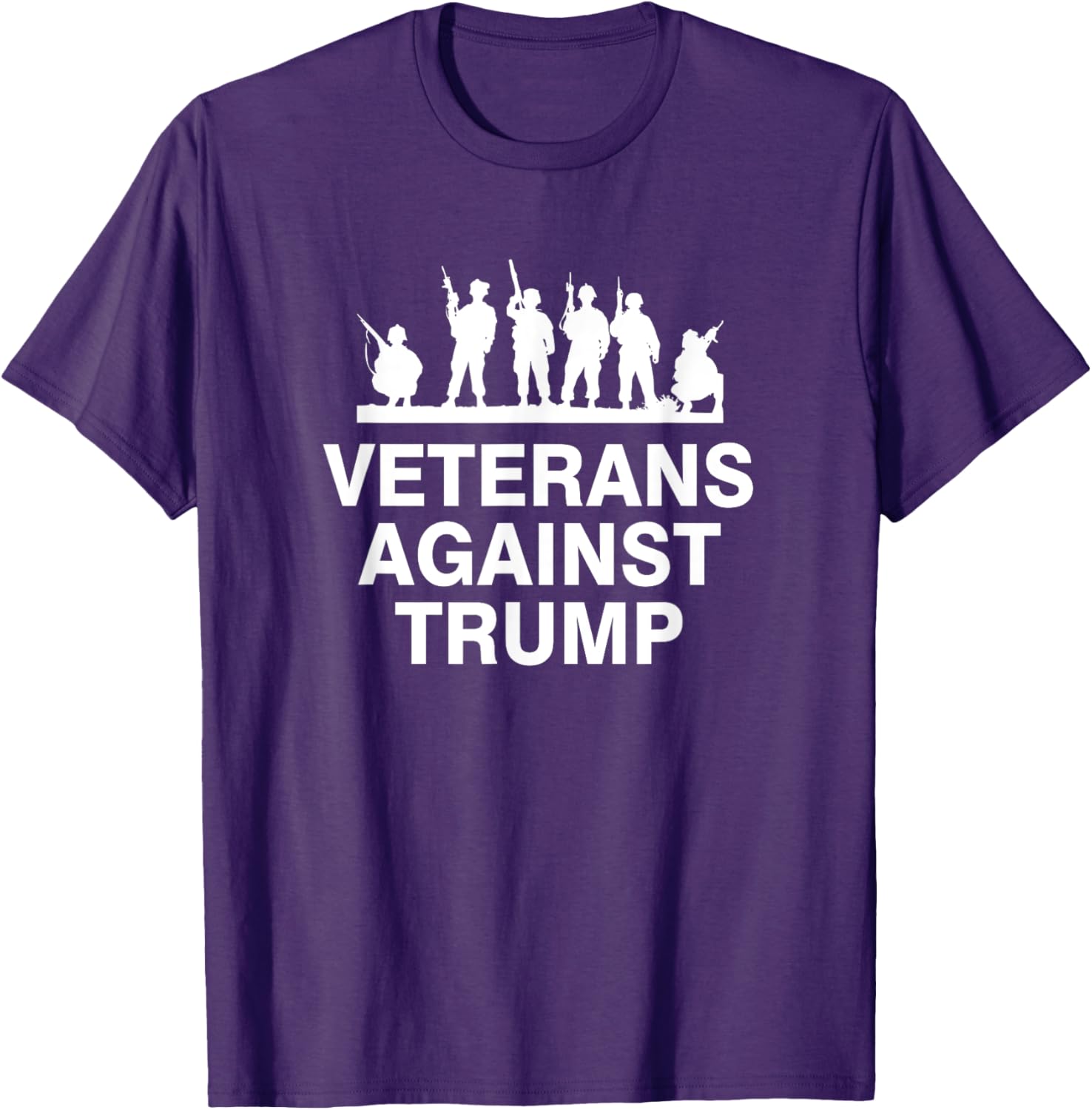 Veterans Against Trump T-Shirt for Supportive Activism and Style - 10