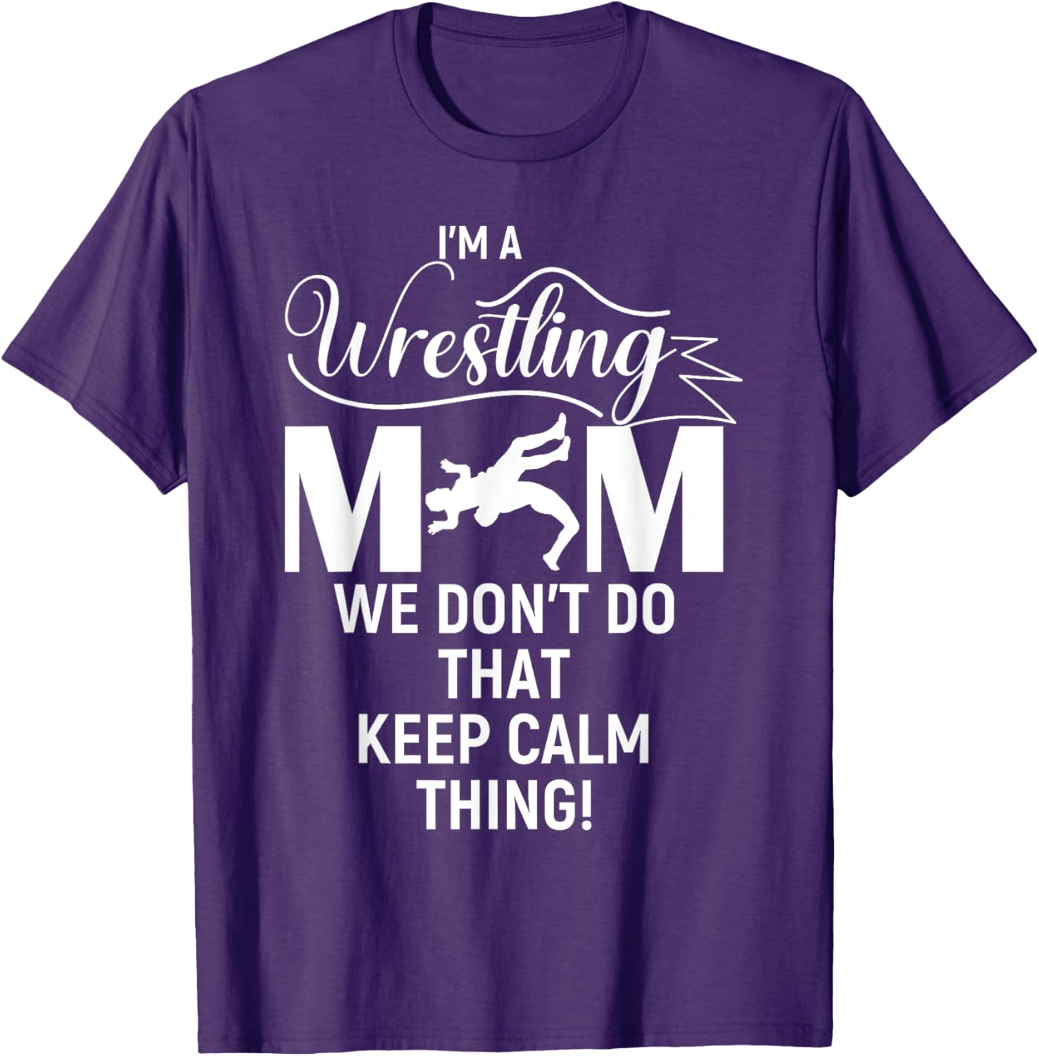 Funny Wrestling Mom T-Shirt for Girls and Women - Perfect Gift Idea - 3