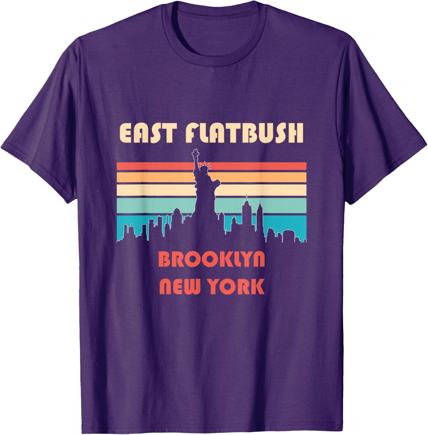 East Flatbush Brooklyn Retro Vintage T-Shirt Perfect for Any Wardrobe - 14