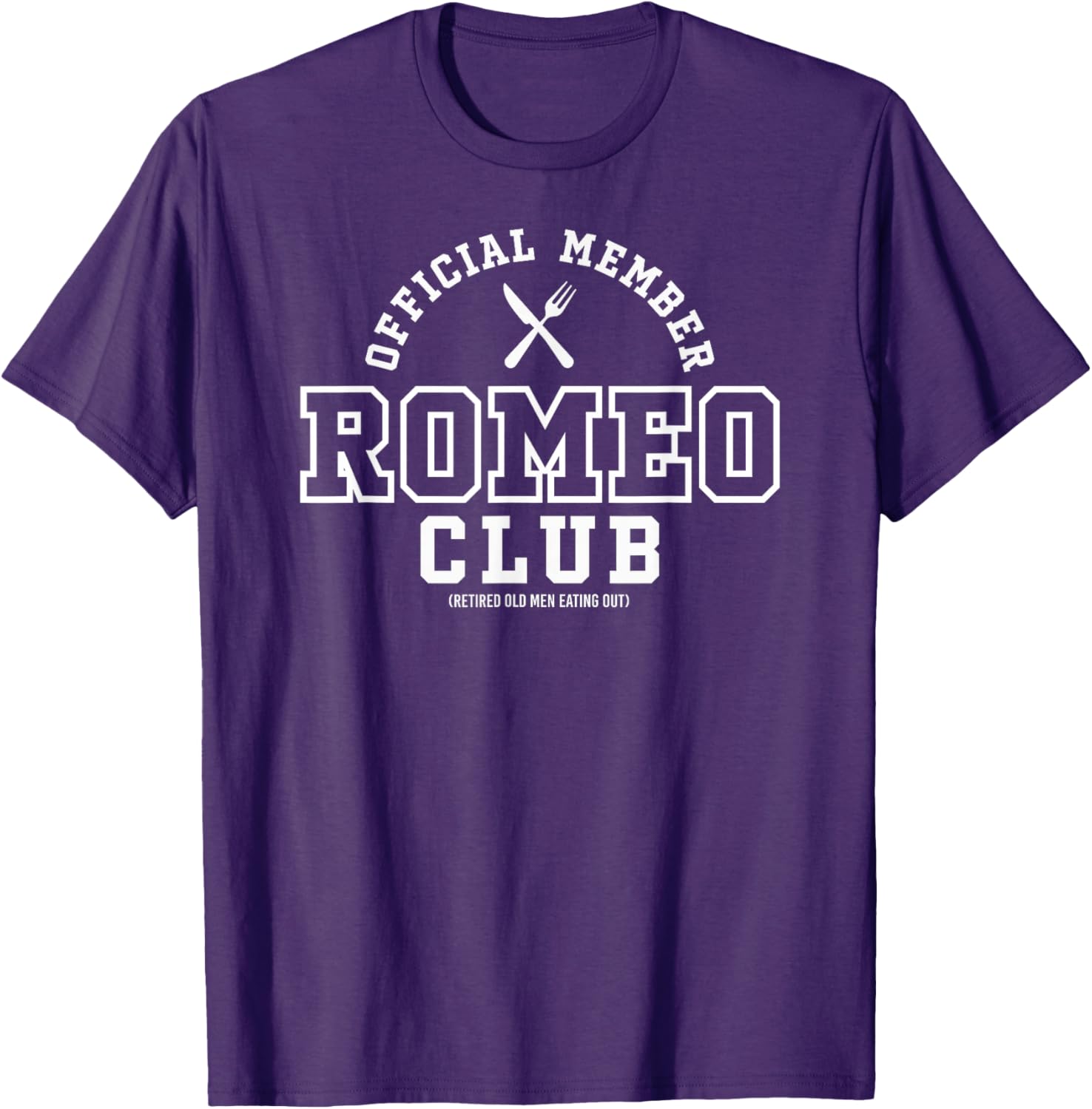 Official Member ROMEO Club White Print T-Shirt for Stylish Comfort - 5