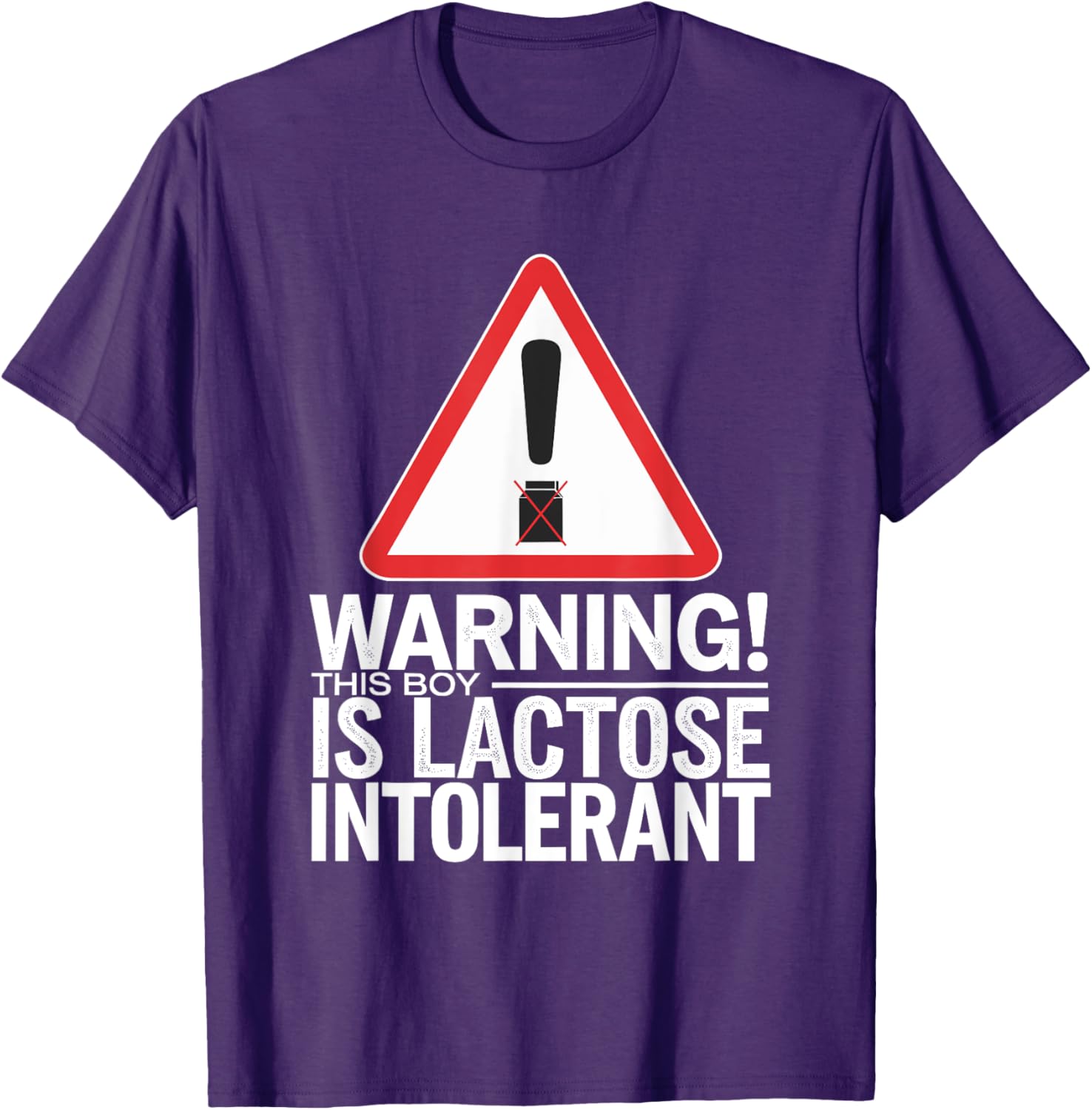 Lactose Intolerance Boy T-Shirt for Dairy Allergy Awareness and Style - 2