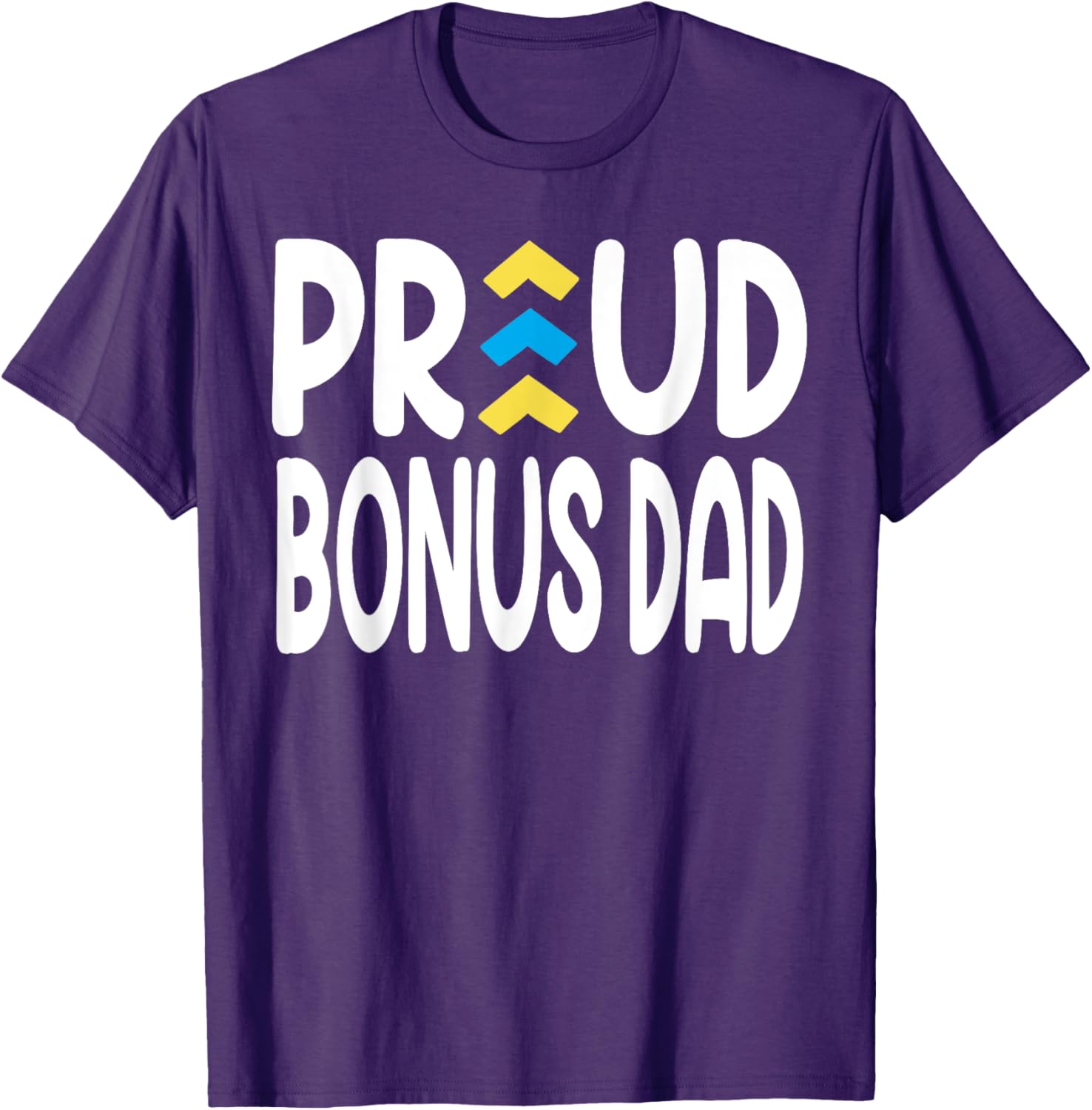 Proud Bonus Dad World Down Syndrome Day Socks and T-Shirt Combo - 9