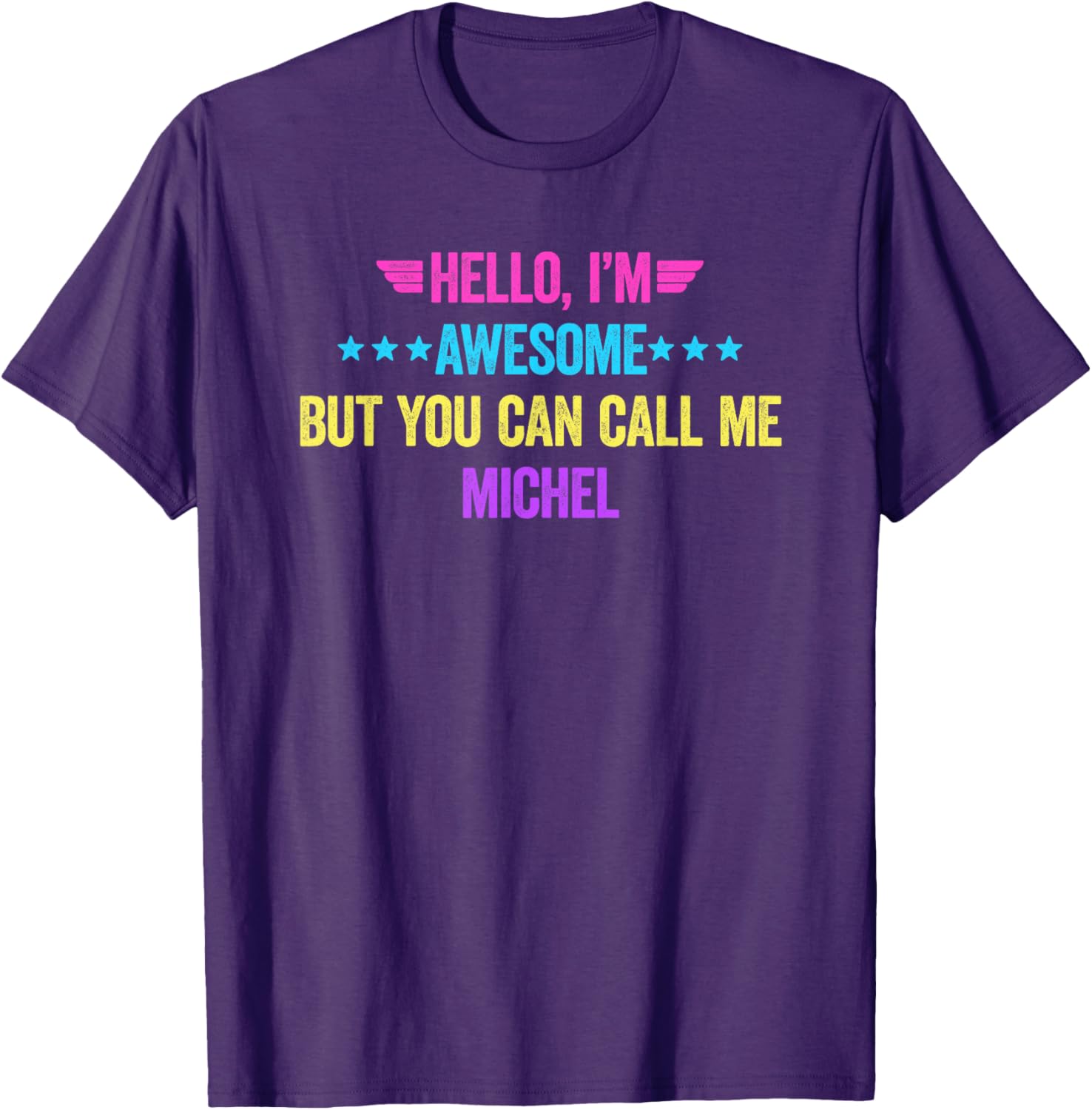 Awesome Michel T-Shirt for Fun Style | Unique Clothing & Fashion - 10