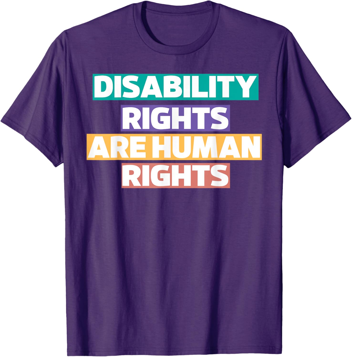 Disability Rights Are Human Rights T-Shirt for Advocacy and Style - 2