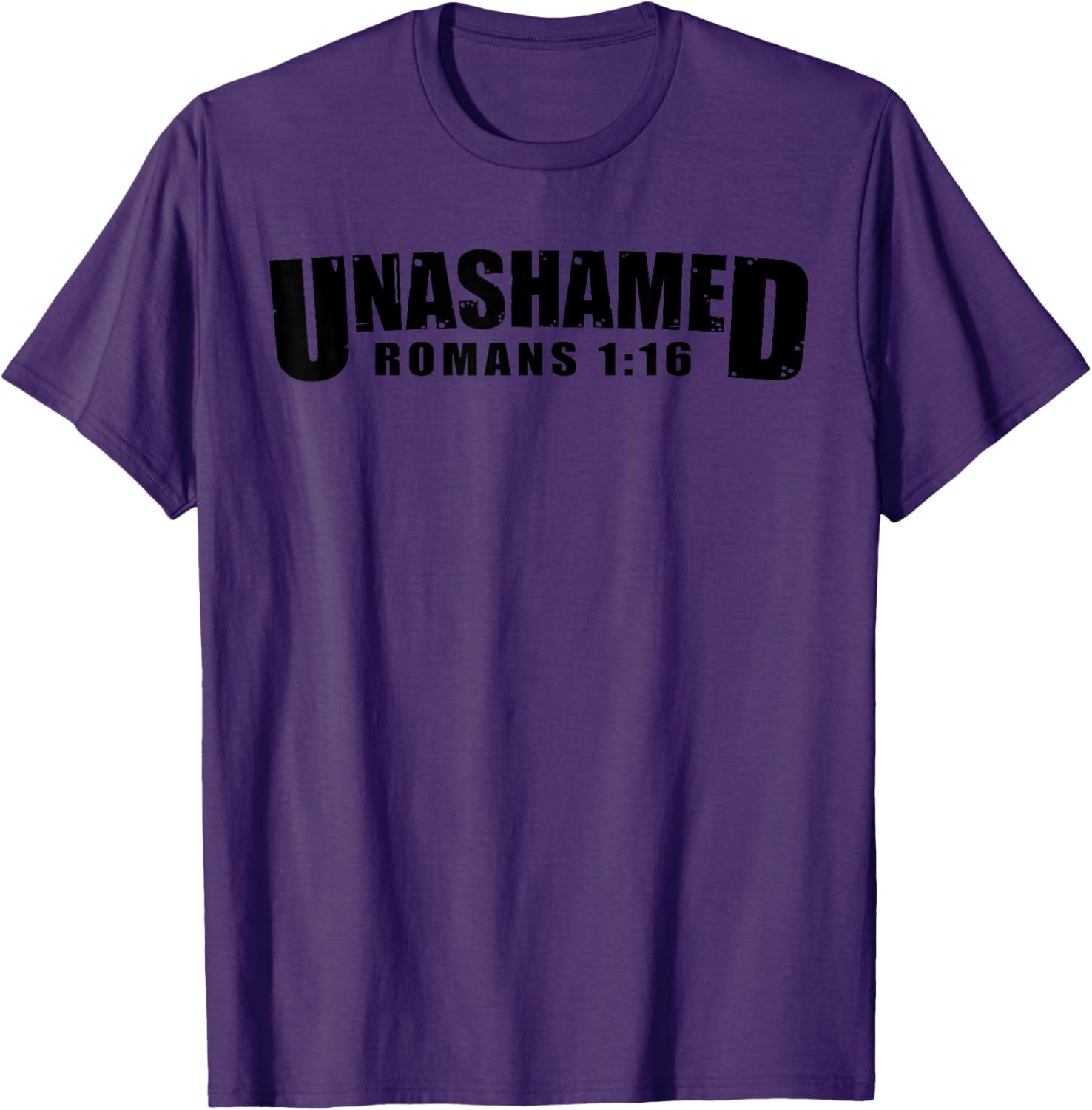 Unashamed Romans 1:16 Christian Faith T-Shirt for Believers and Friends - 10
