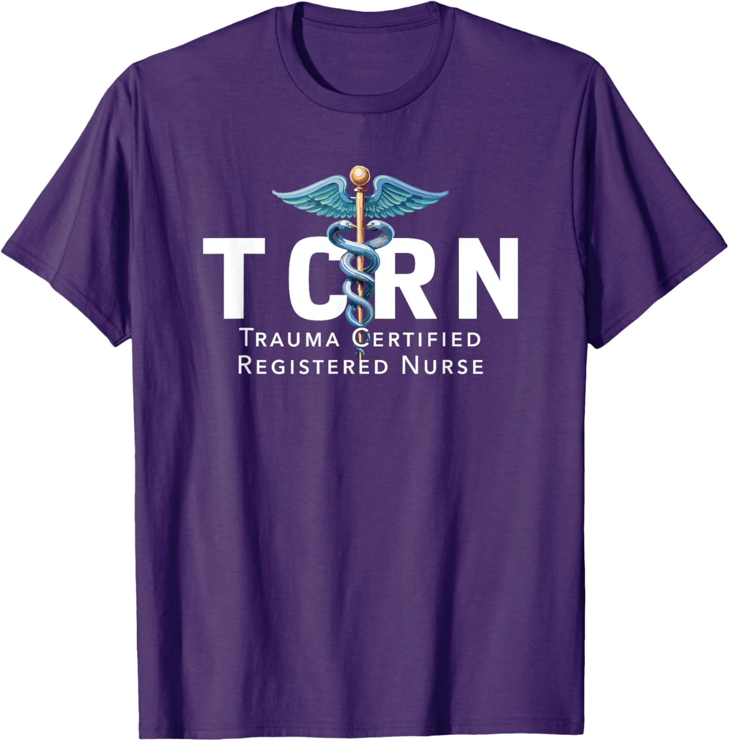TCRN Trauma Certified Registered Nurse T-Shirt for Hospital Staff - 16