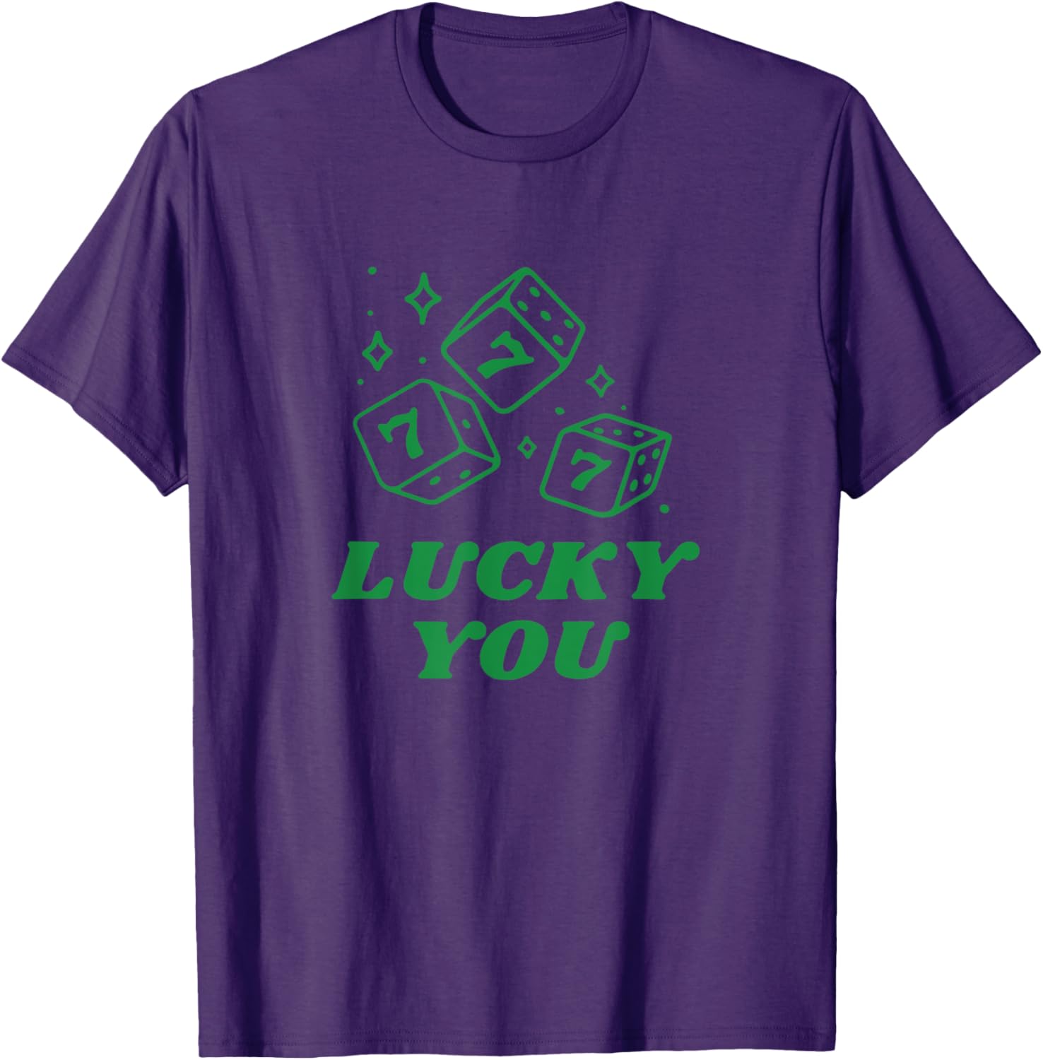 Trendy Y2K Lucky Dice T-Shirt - Funny 90s Style Apparel for Everyone - 3