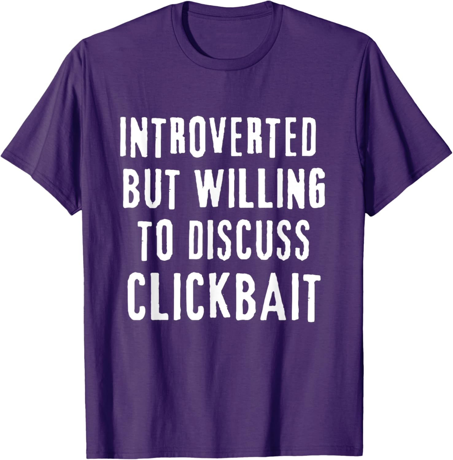 Introverted But Willing to Discuss T-Shirt Fun and Quirky Graphic Tee - 27