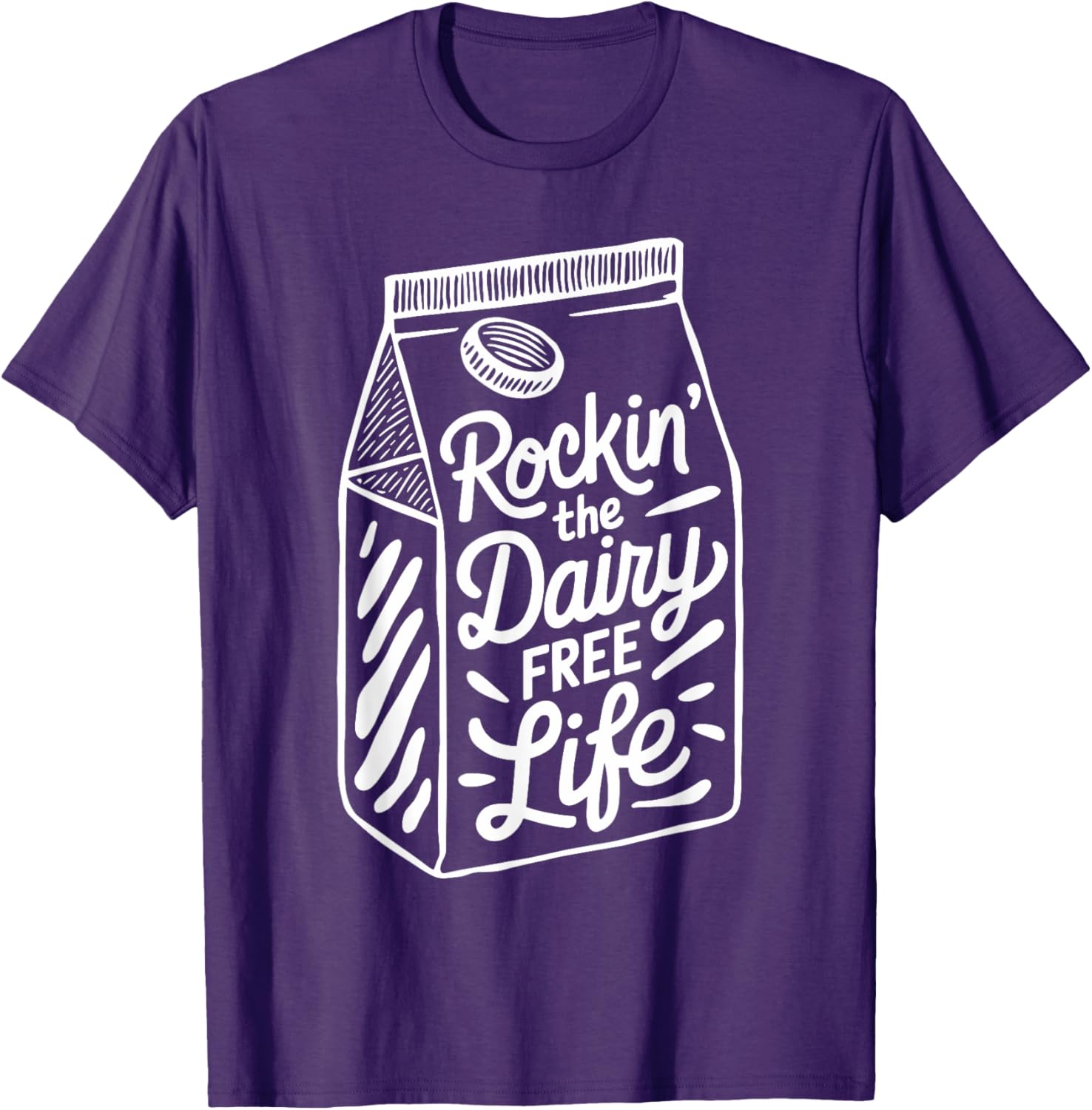 Lactose Intolerance T-Shirt for Dairy Allergy Awareness and Comfort Wear - 1